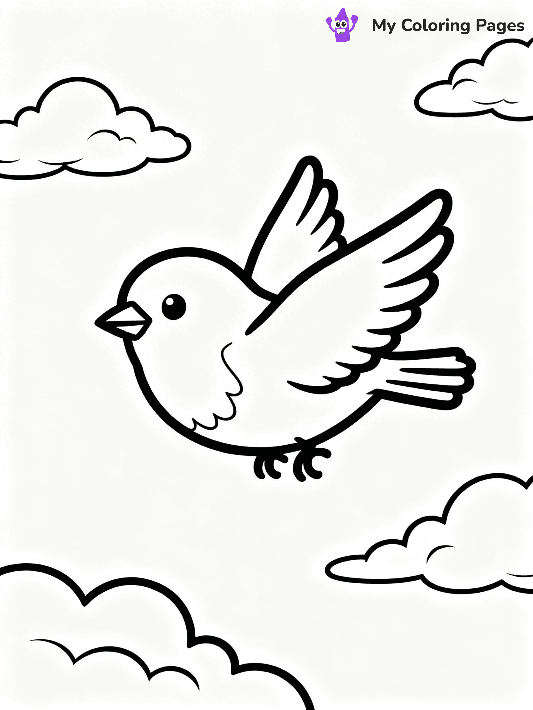 Robin Coloring Pages - 45