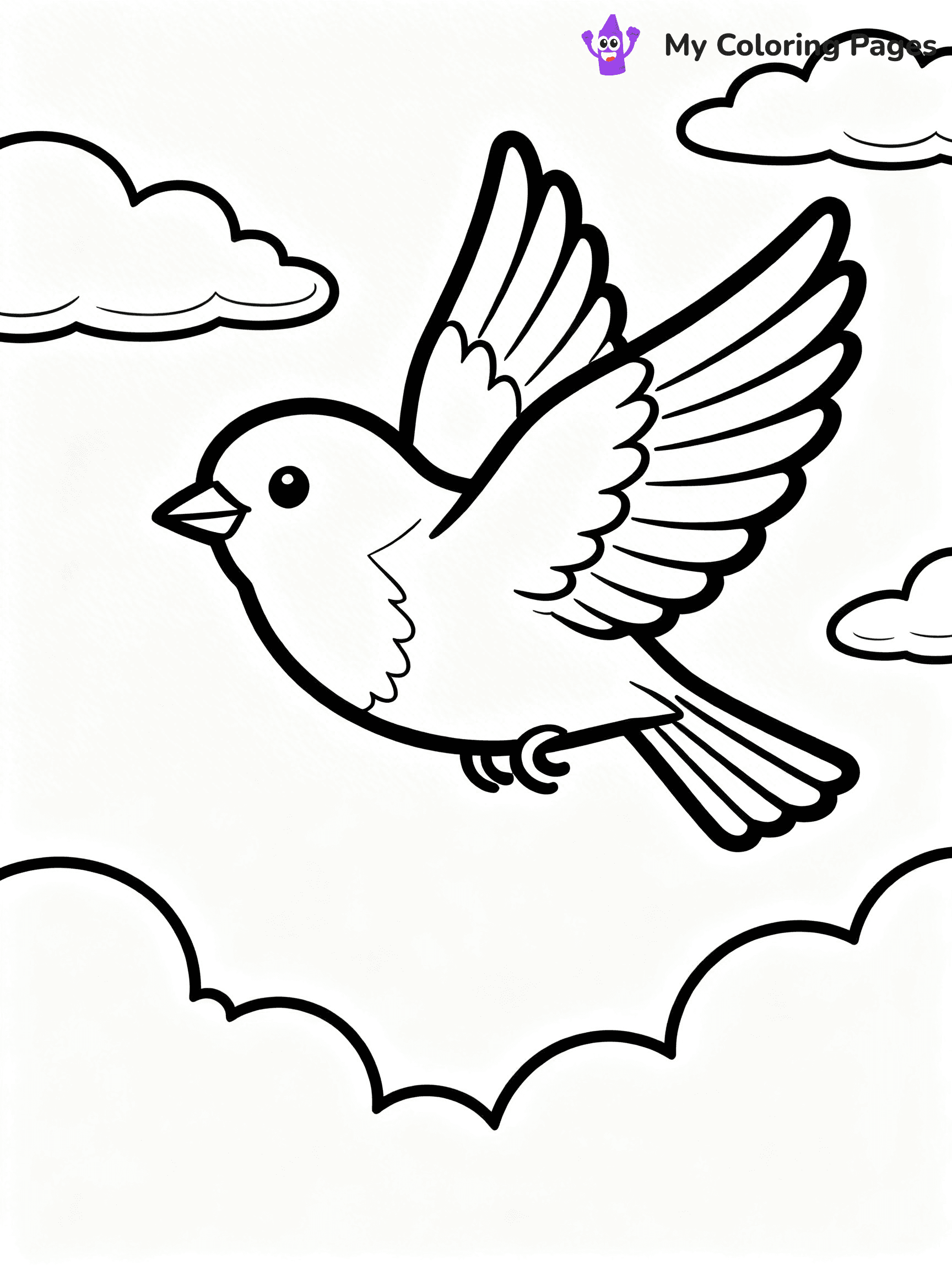 Robin Coloring Pages - 43