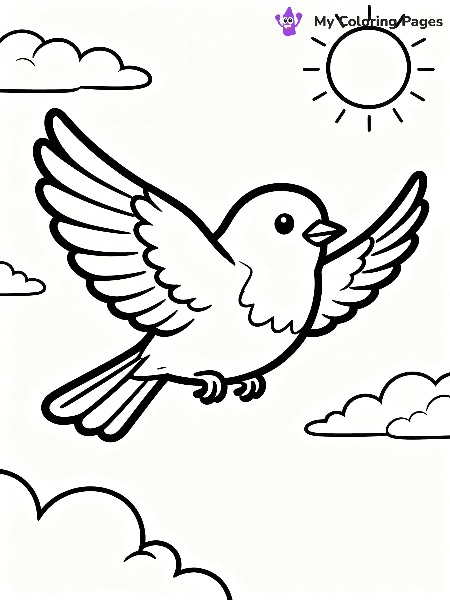 Robin Coloring Pages - 41