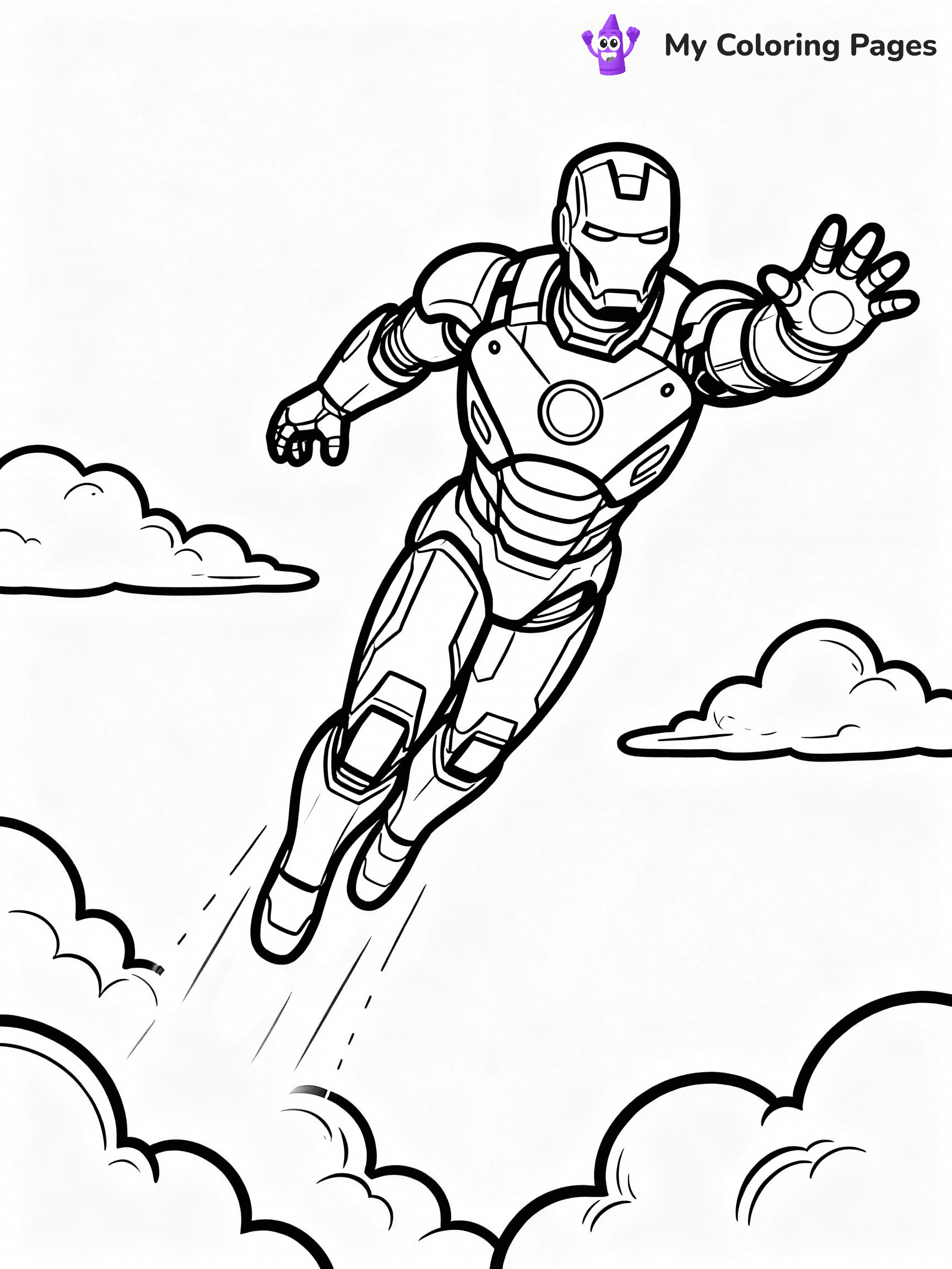 Iron Man Coloring Pages - 9