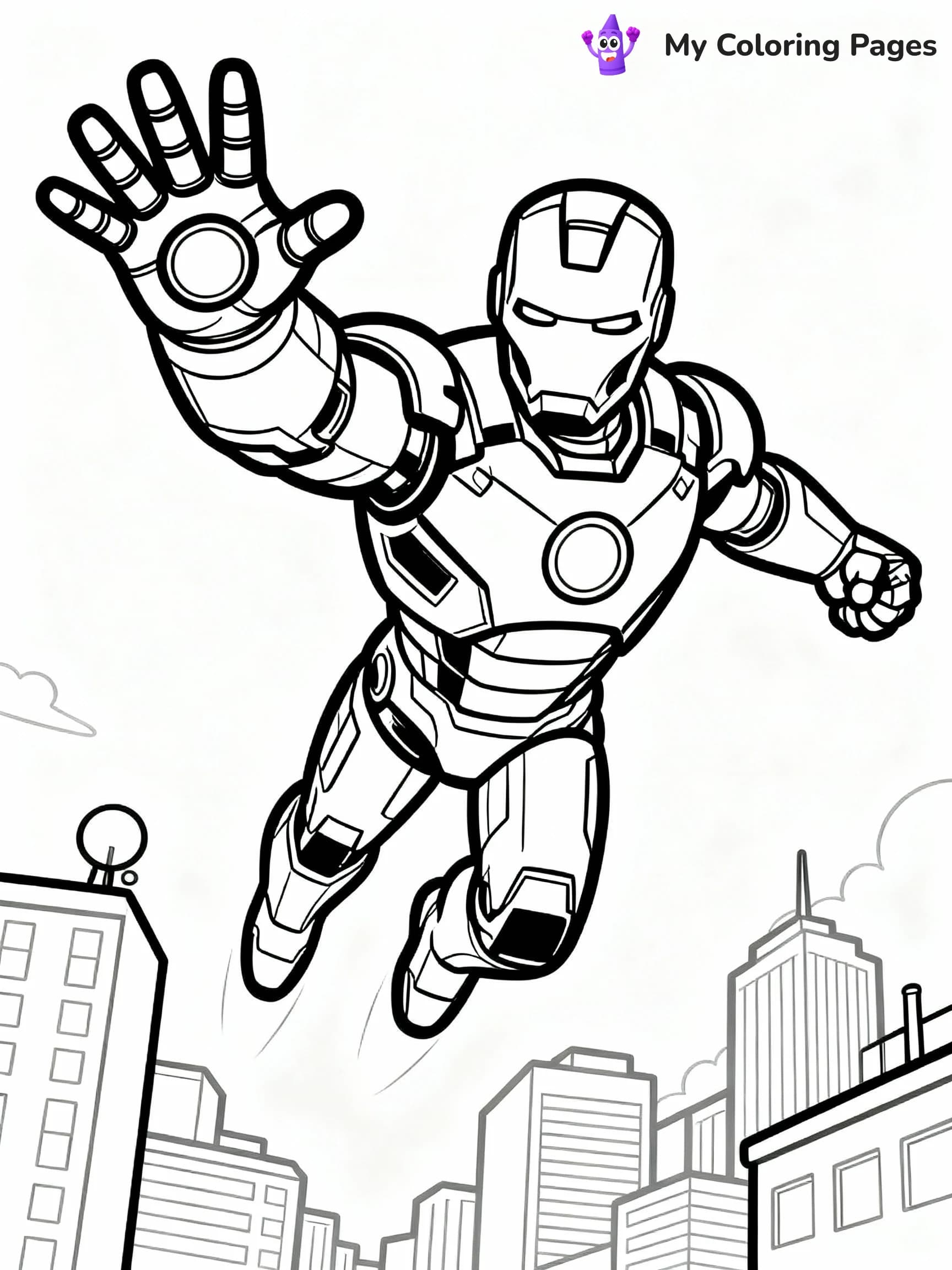 Iron Man Coloring Pages - 5
