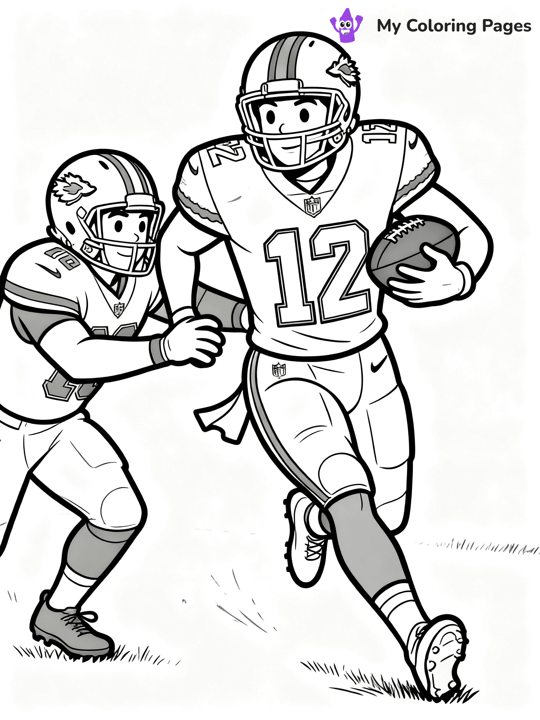 Tyreek Hill Coloring Pages - 16