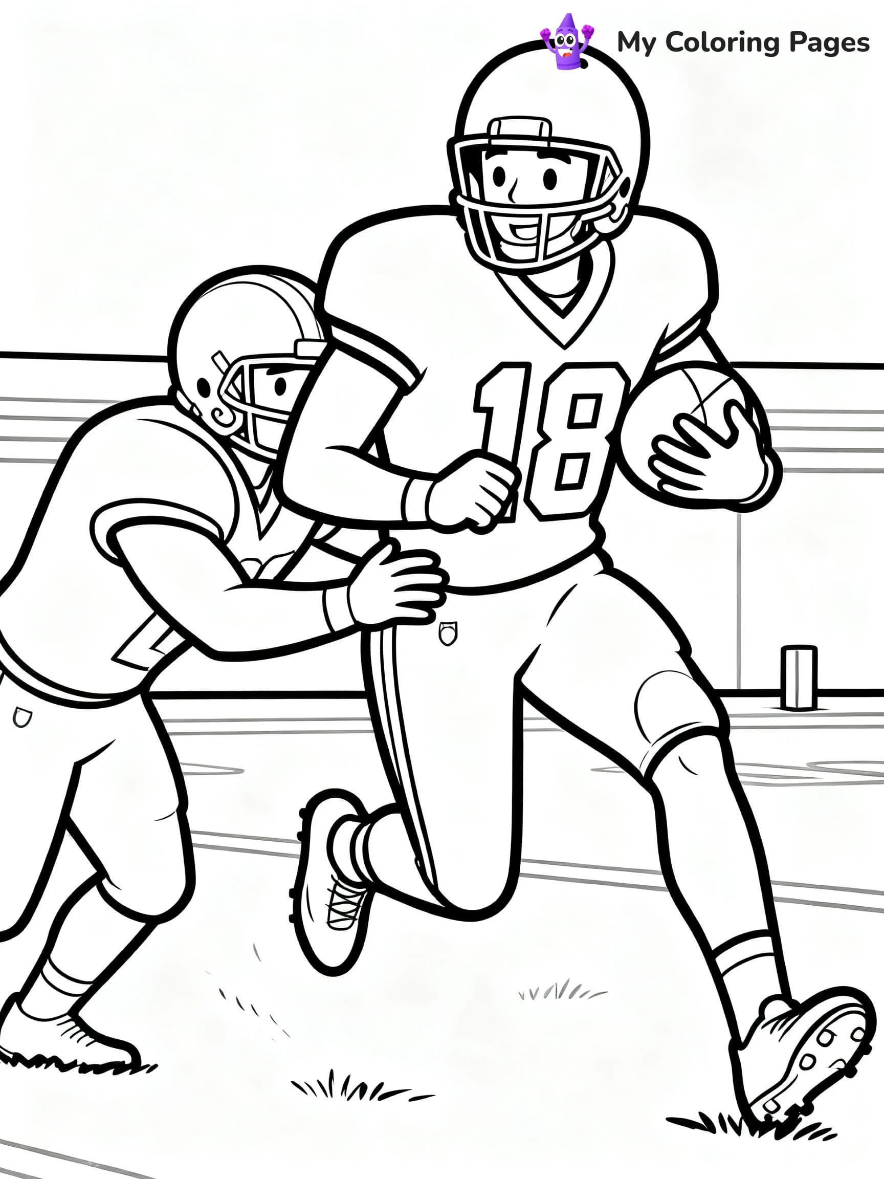 Tyreek Hill Coloring Pages - 12