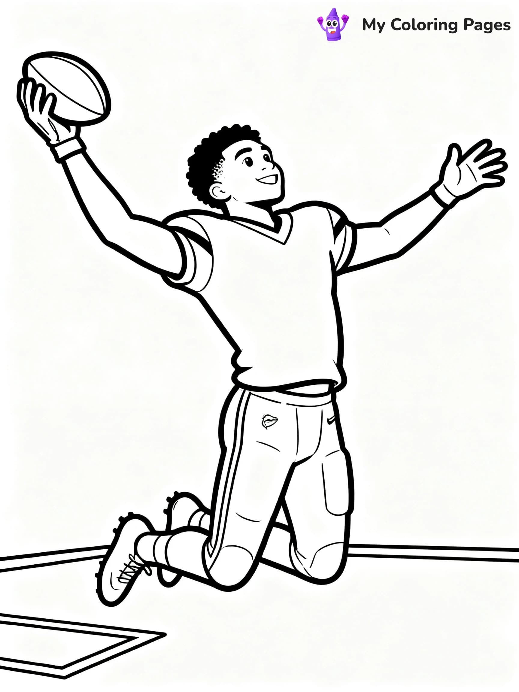 Tyreek Hill Coloring Pages - 11