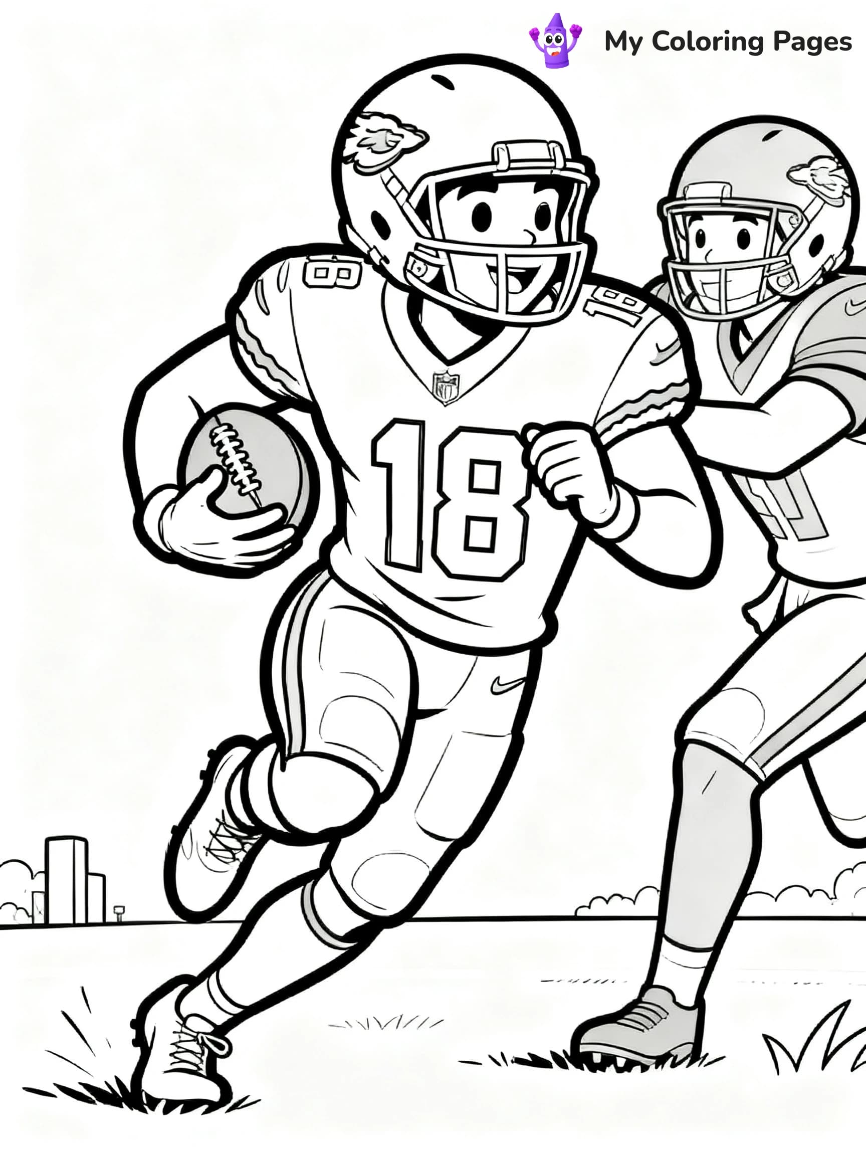 Tyreek Hill Coloring Pages - 10