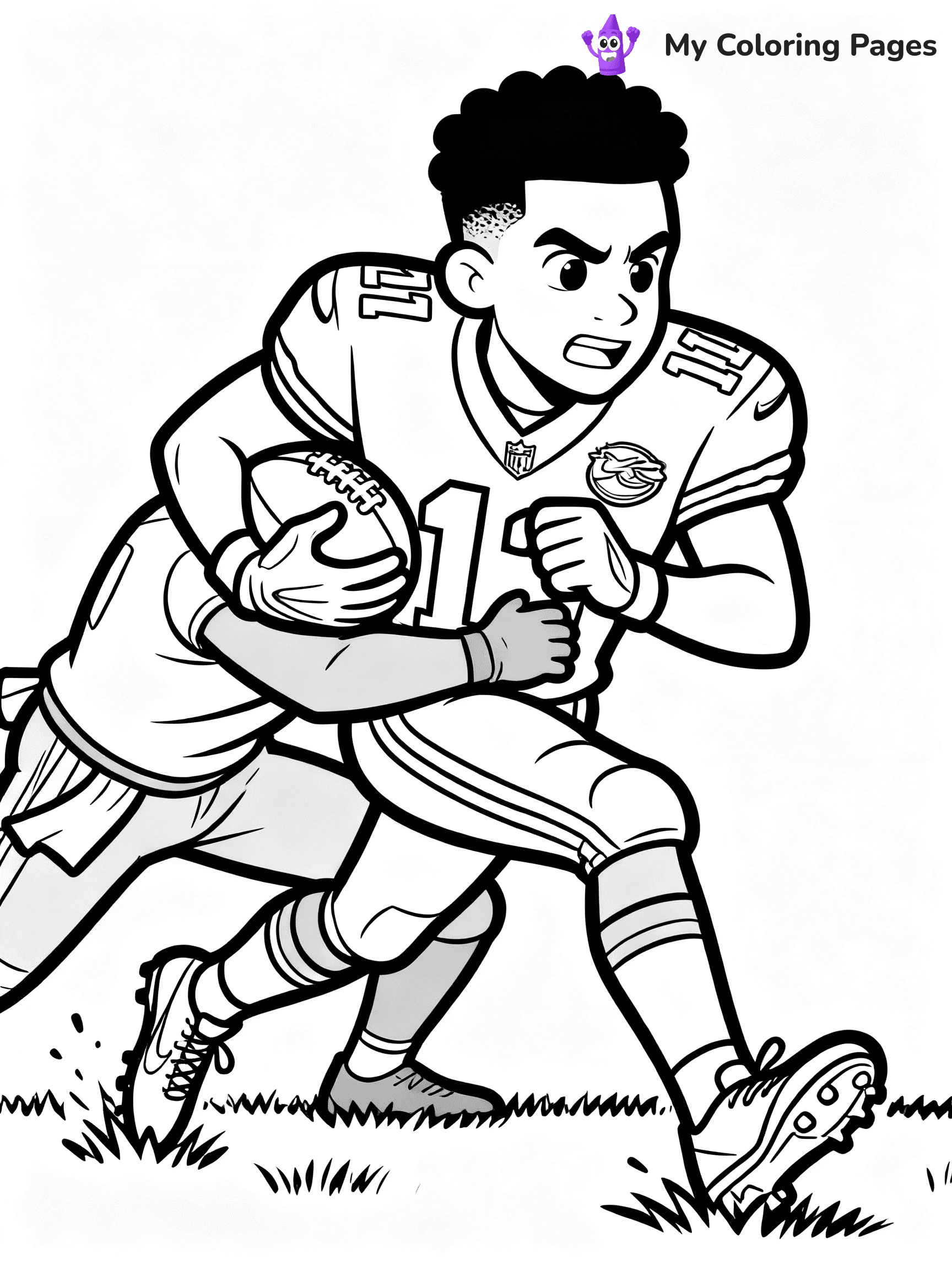 Tyreek Hill Coloring Pages - 5