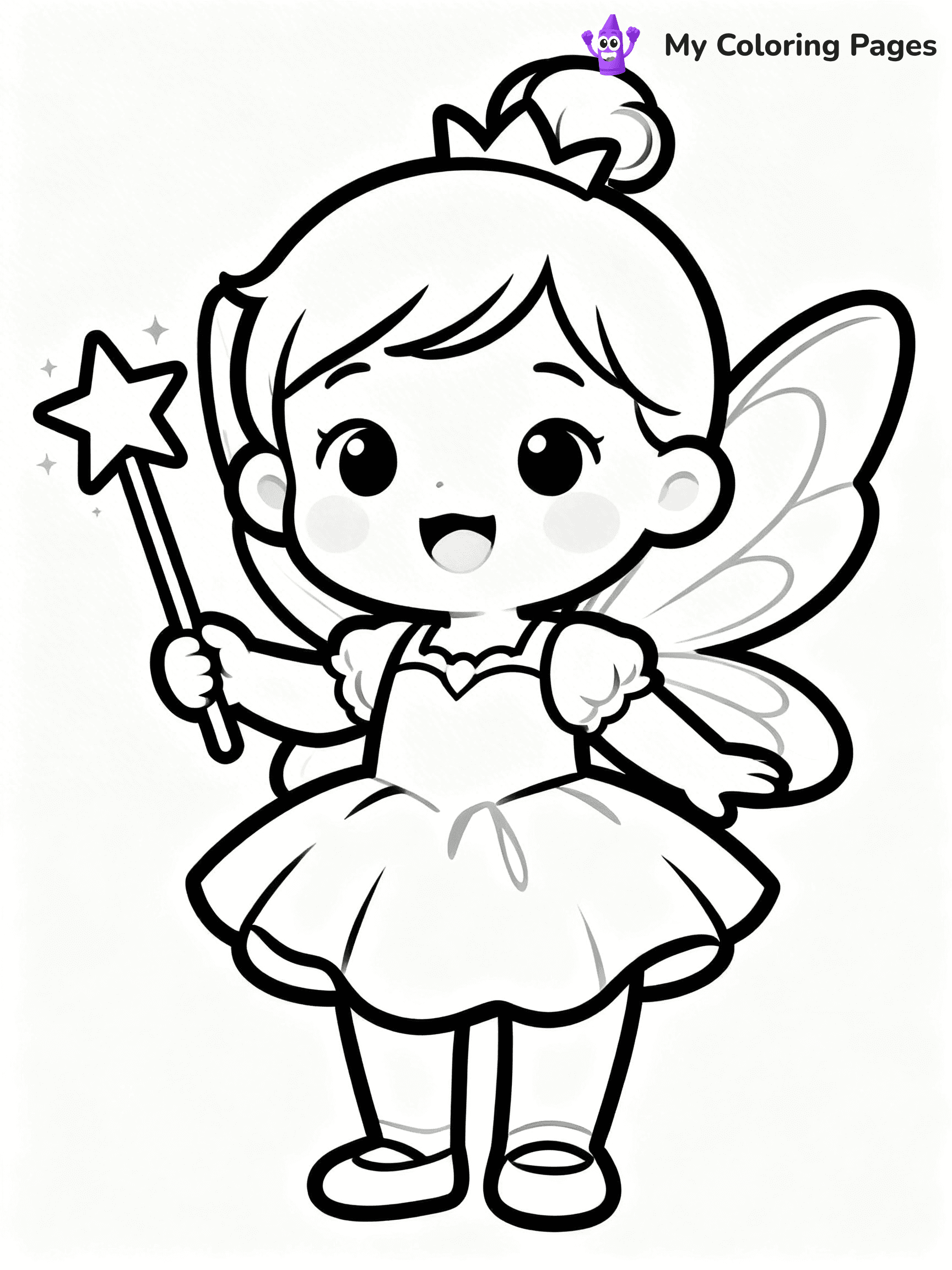 Baby Girl Coloring Pages - 10