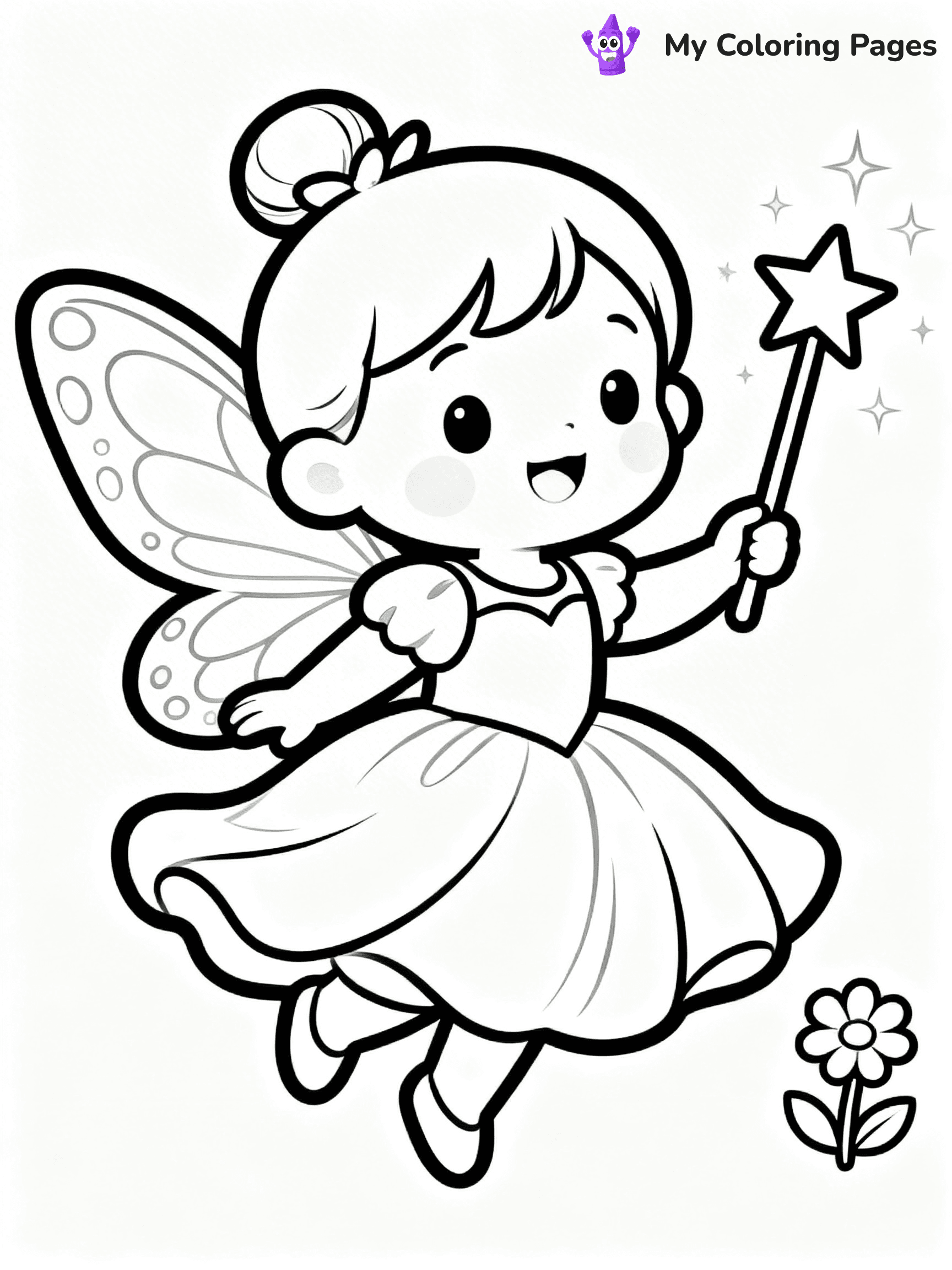 Baby Girl Coloring Pages - 8
