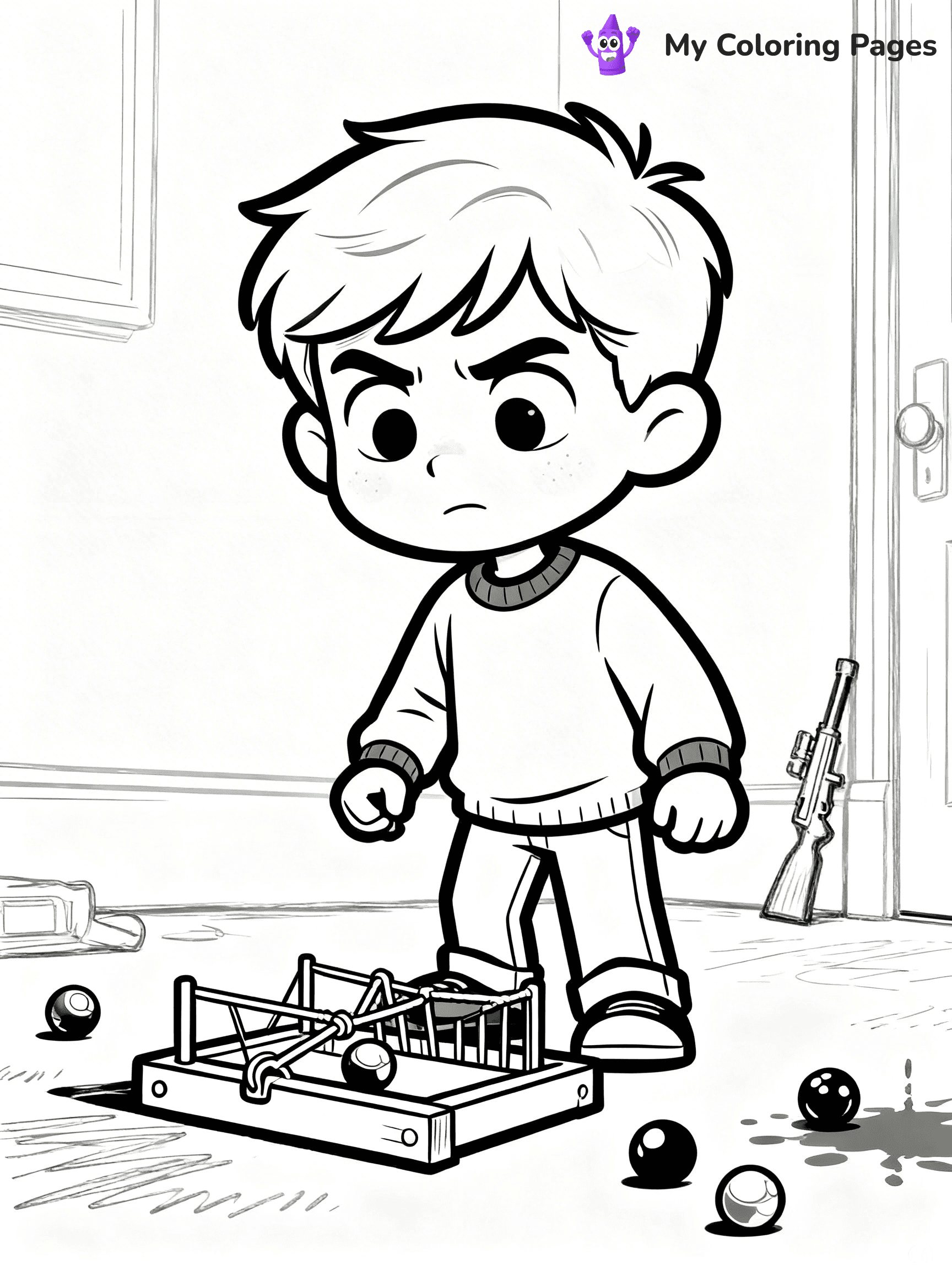 Home Alone Coloring Pages - 21