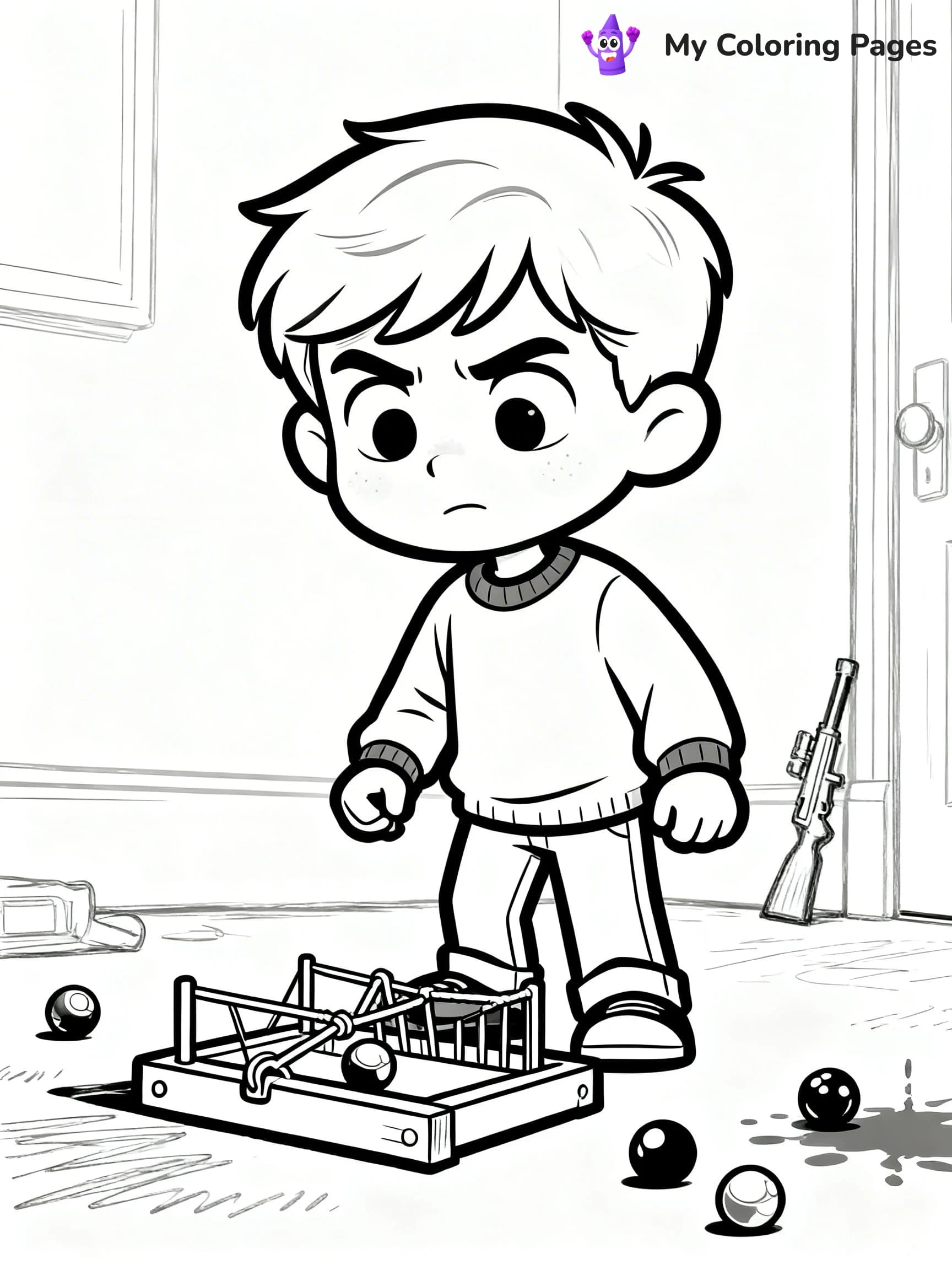 Home Alone Coloring Pages - 21