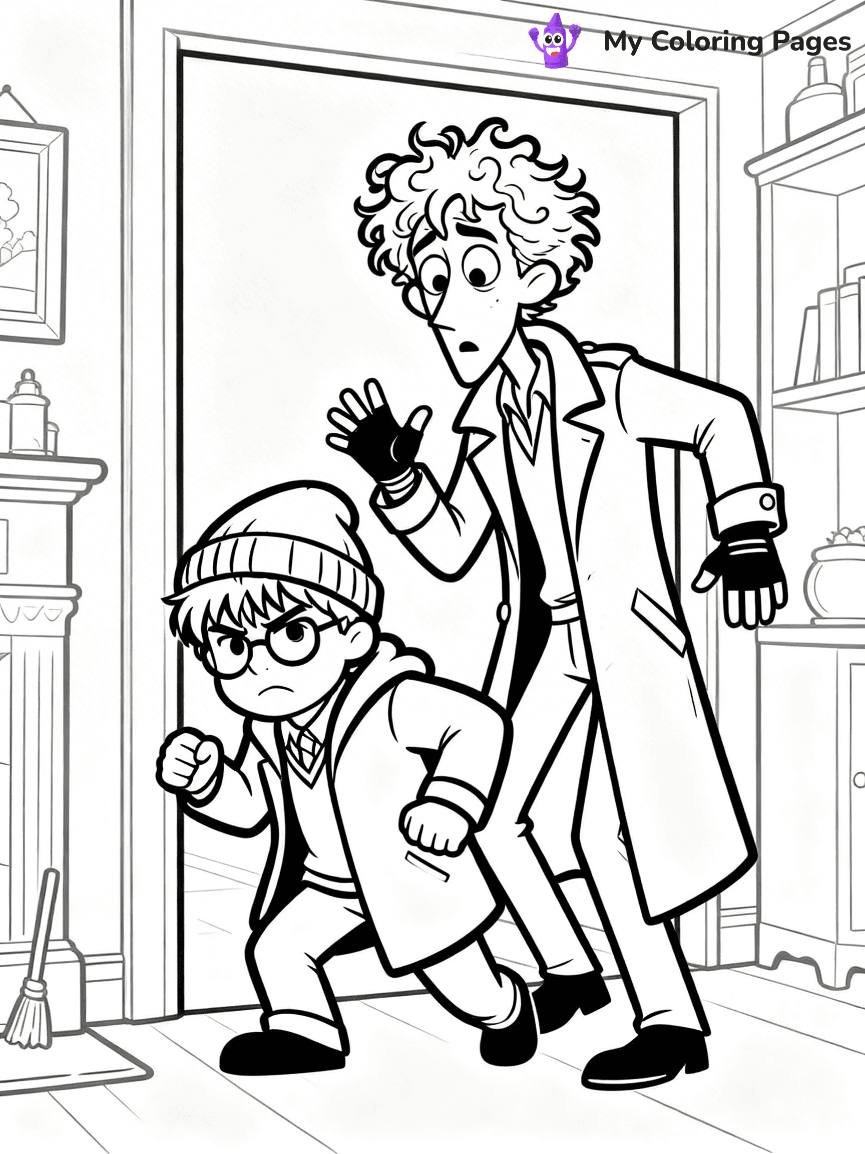 Home Alone Coloring Pages - 12