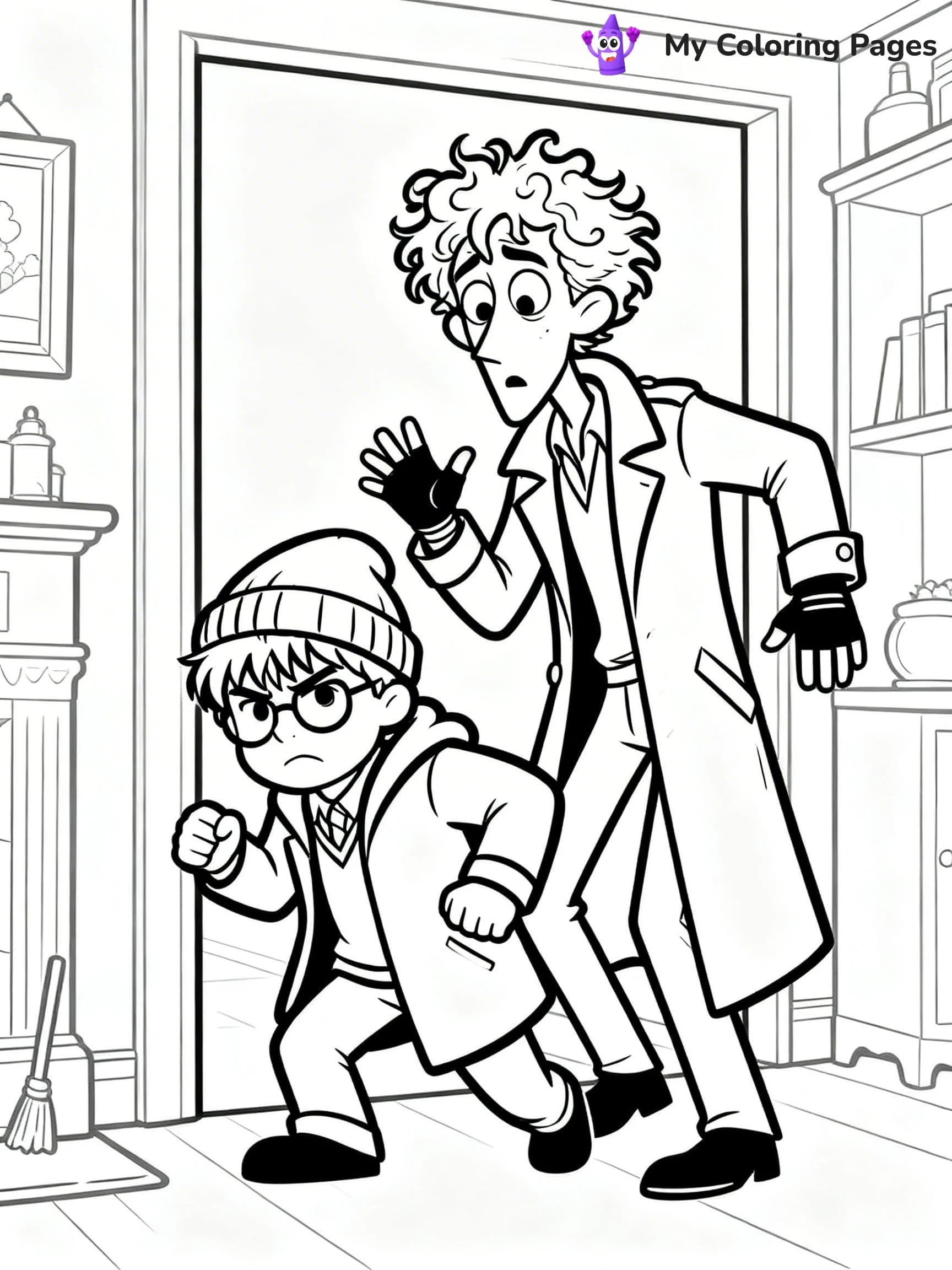 Home Alone Coloring Pages - 12