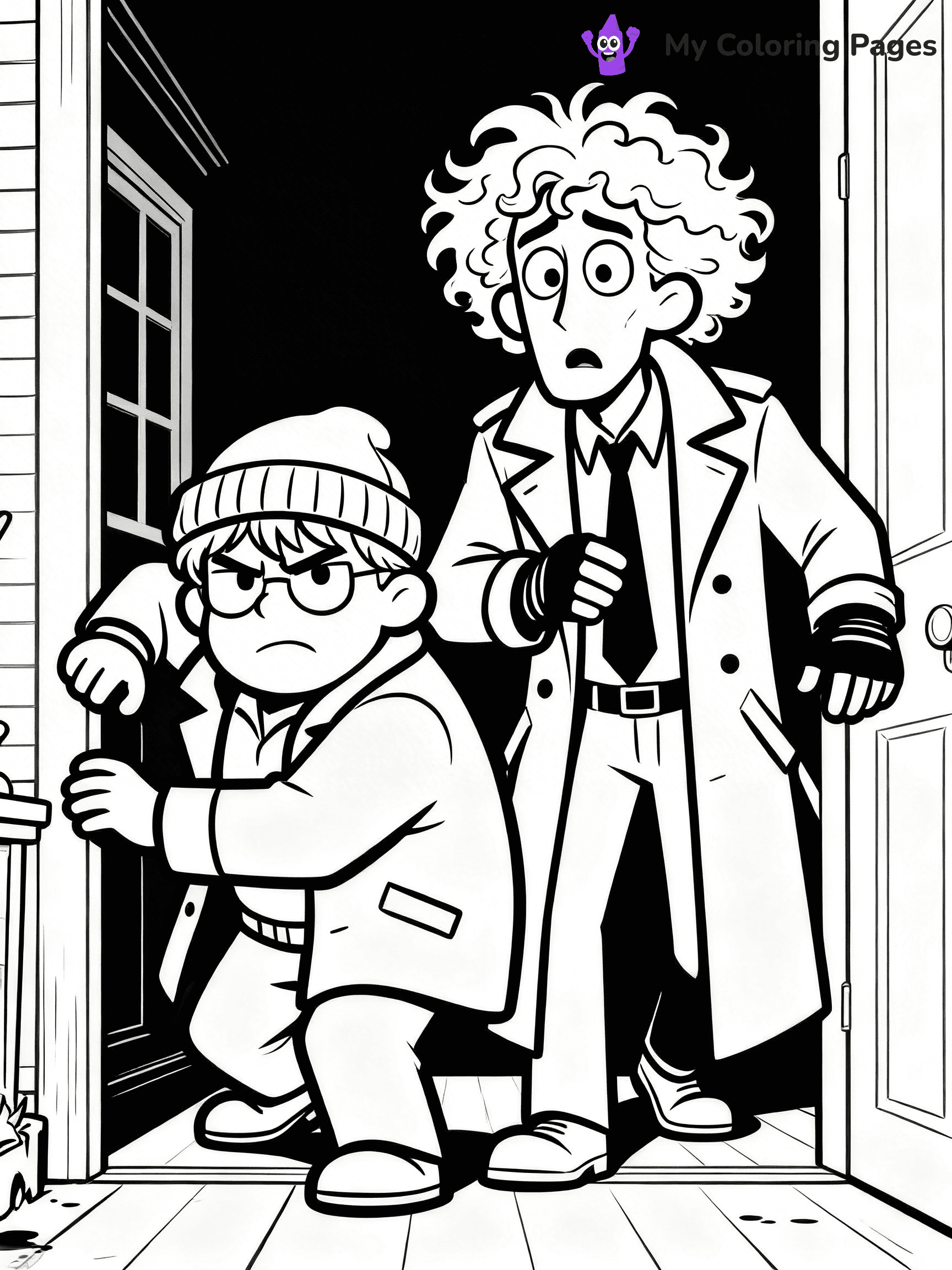 Home Alone Coloring Pages - 8