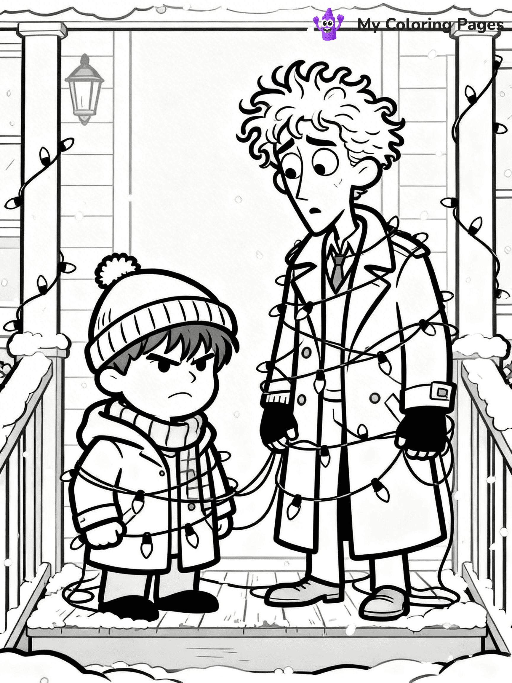 Home Alone Coloring Pages - 5