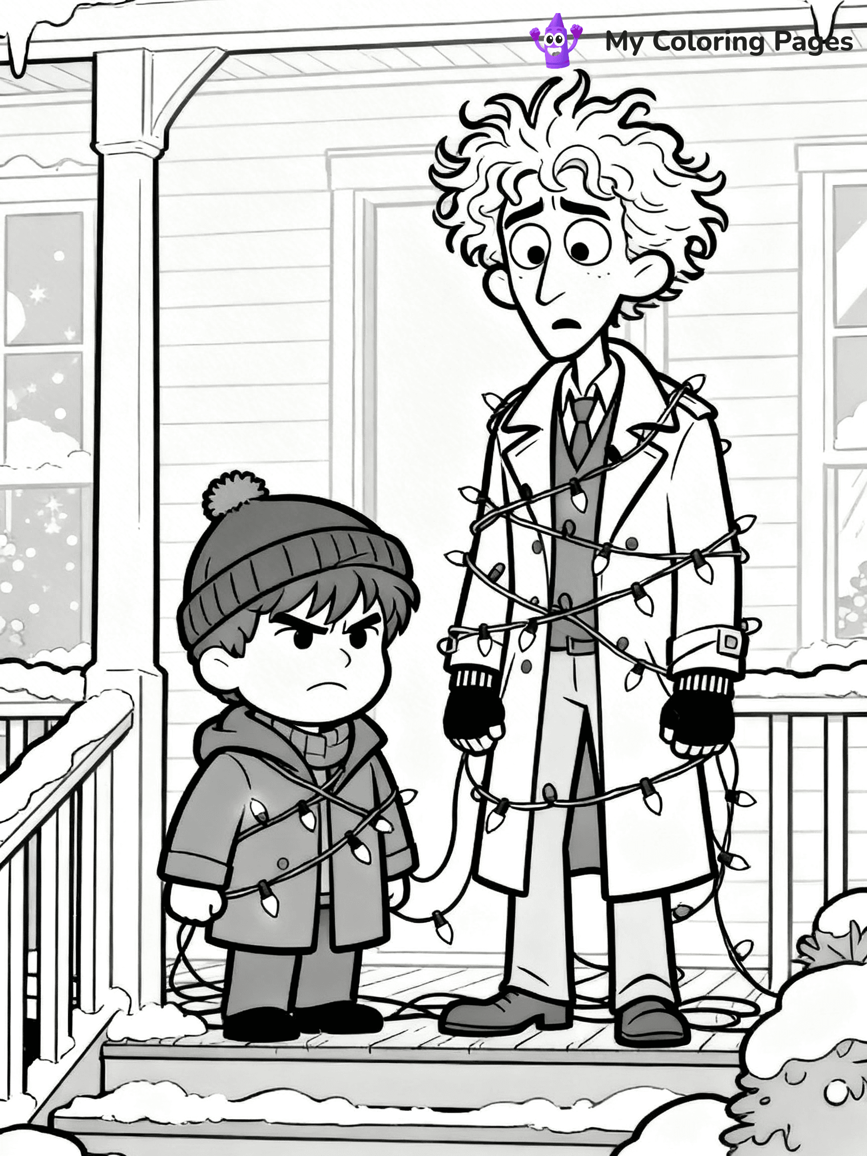 Home Alone Coloring Pages - 4