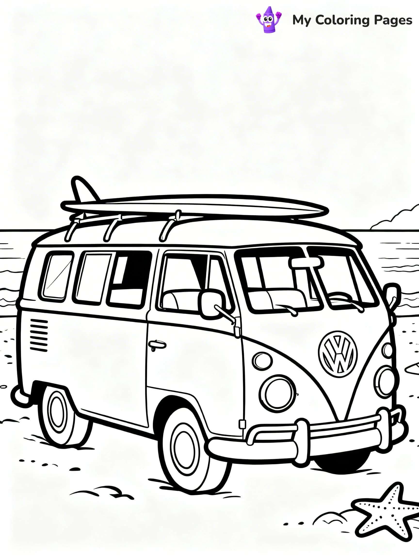 Volkswagen Coloring Pages - 23