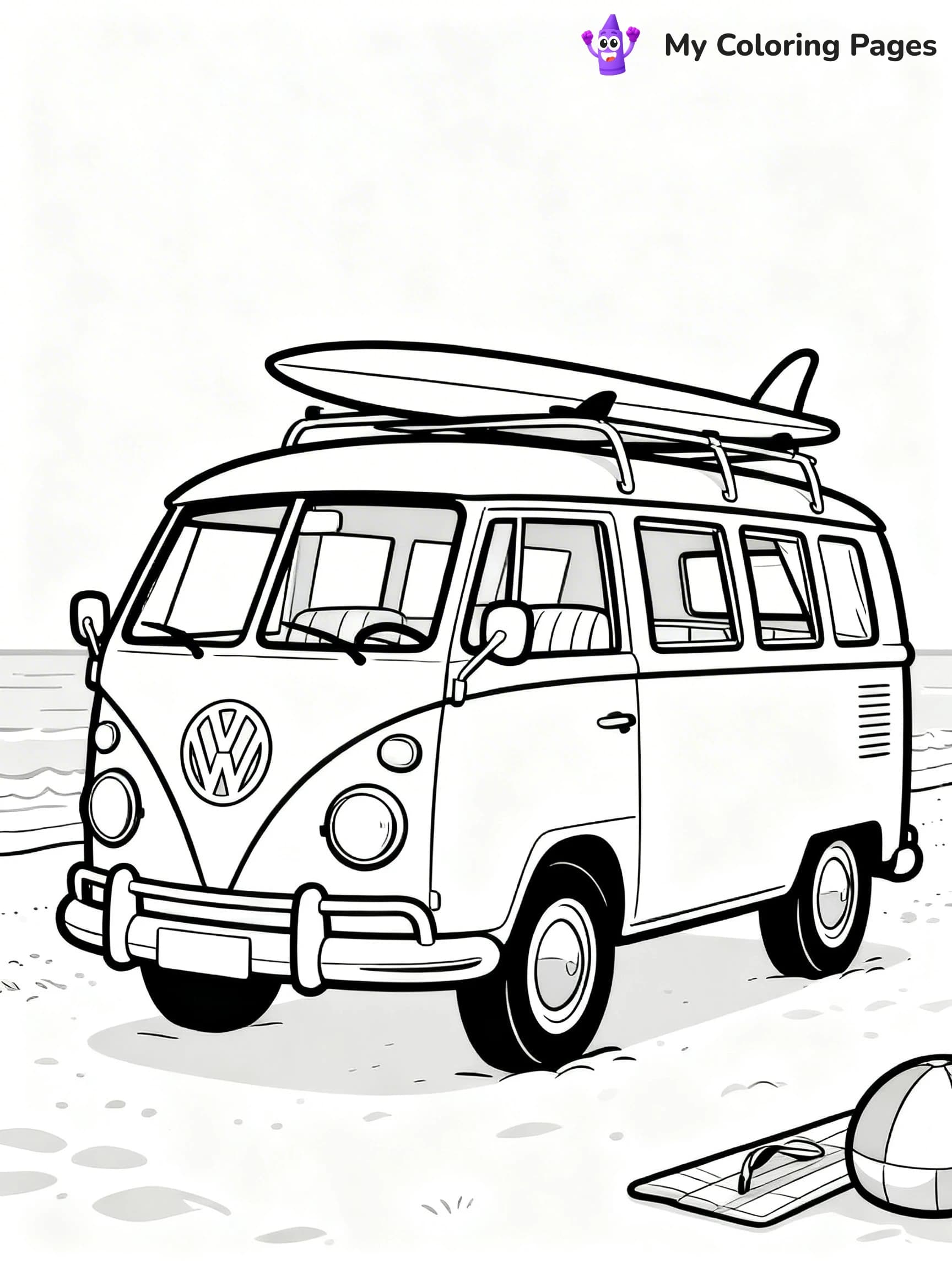 Volkswagen Coloring Pages - 22