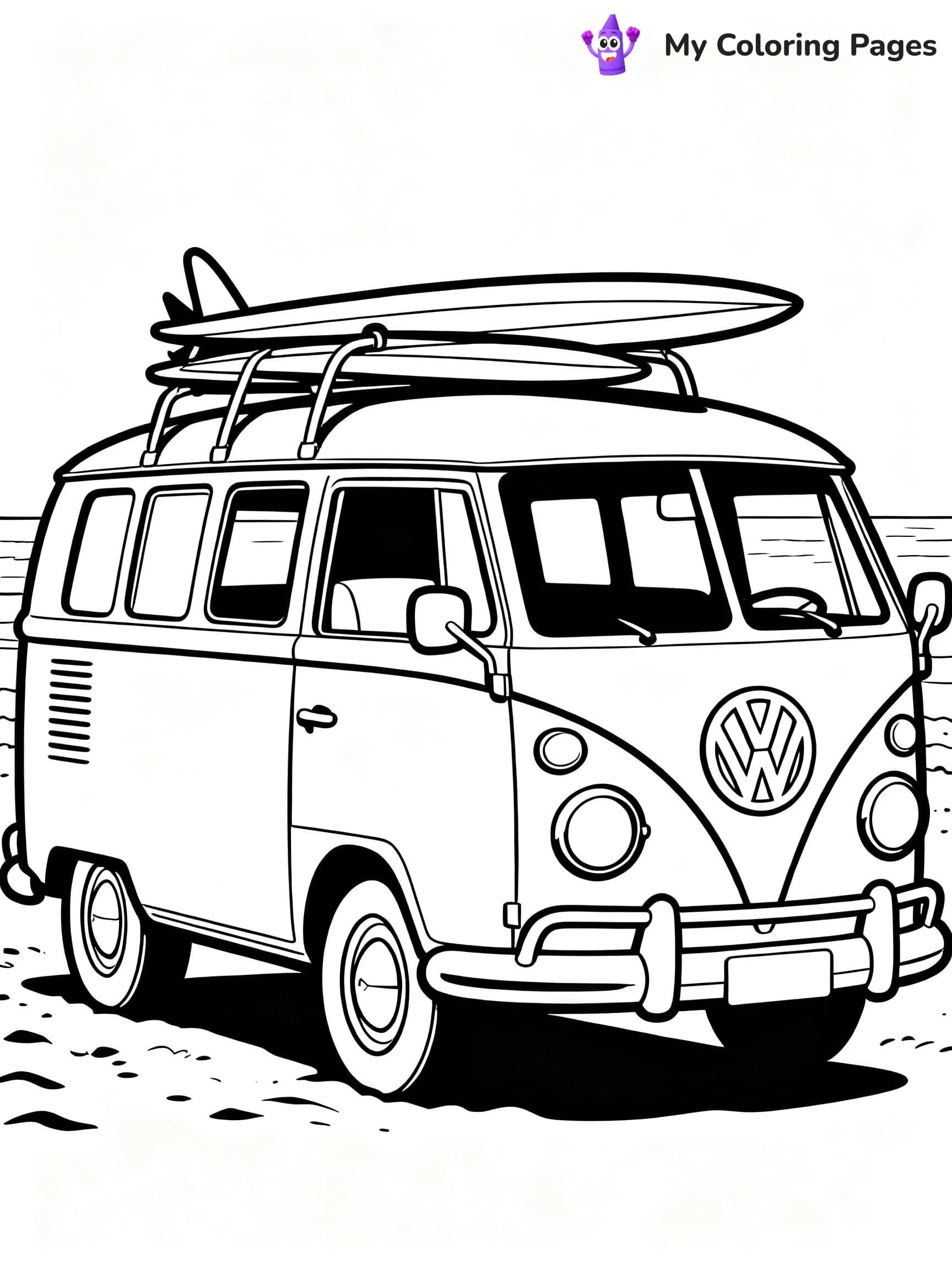 Volkswagen Coloring Pages - 19