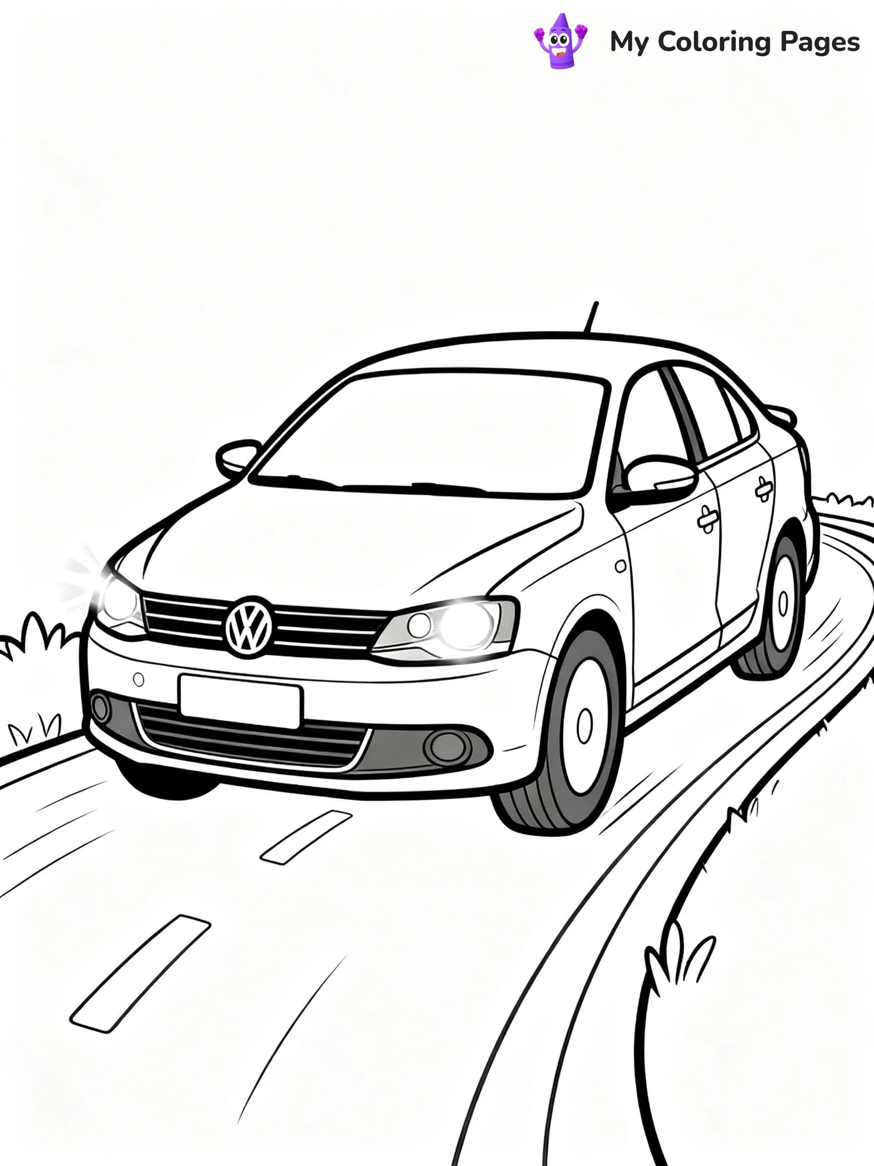 Volkswagen Coloring Pages - 7