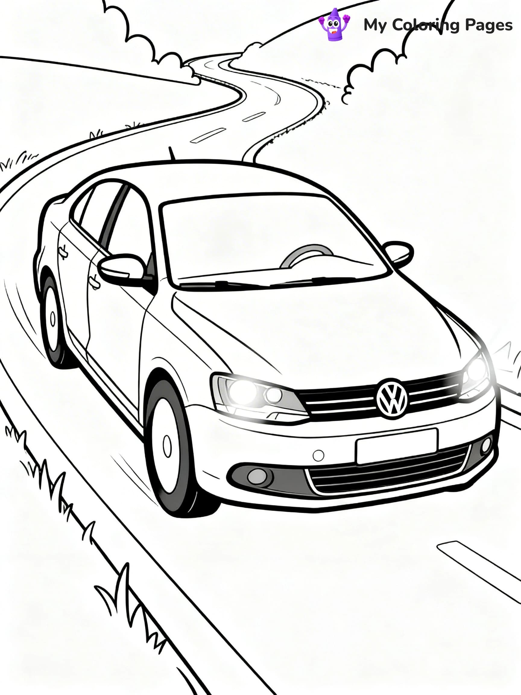 Volkswagen Coloring Pages - 6