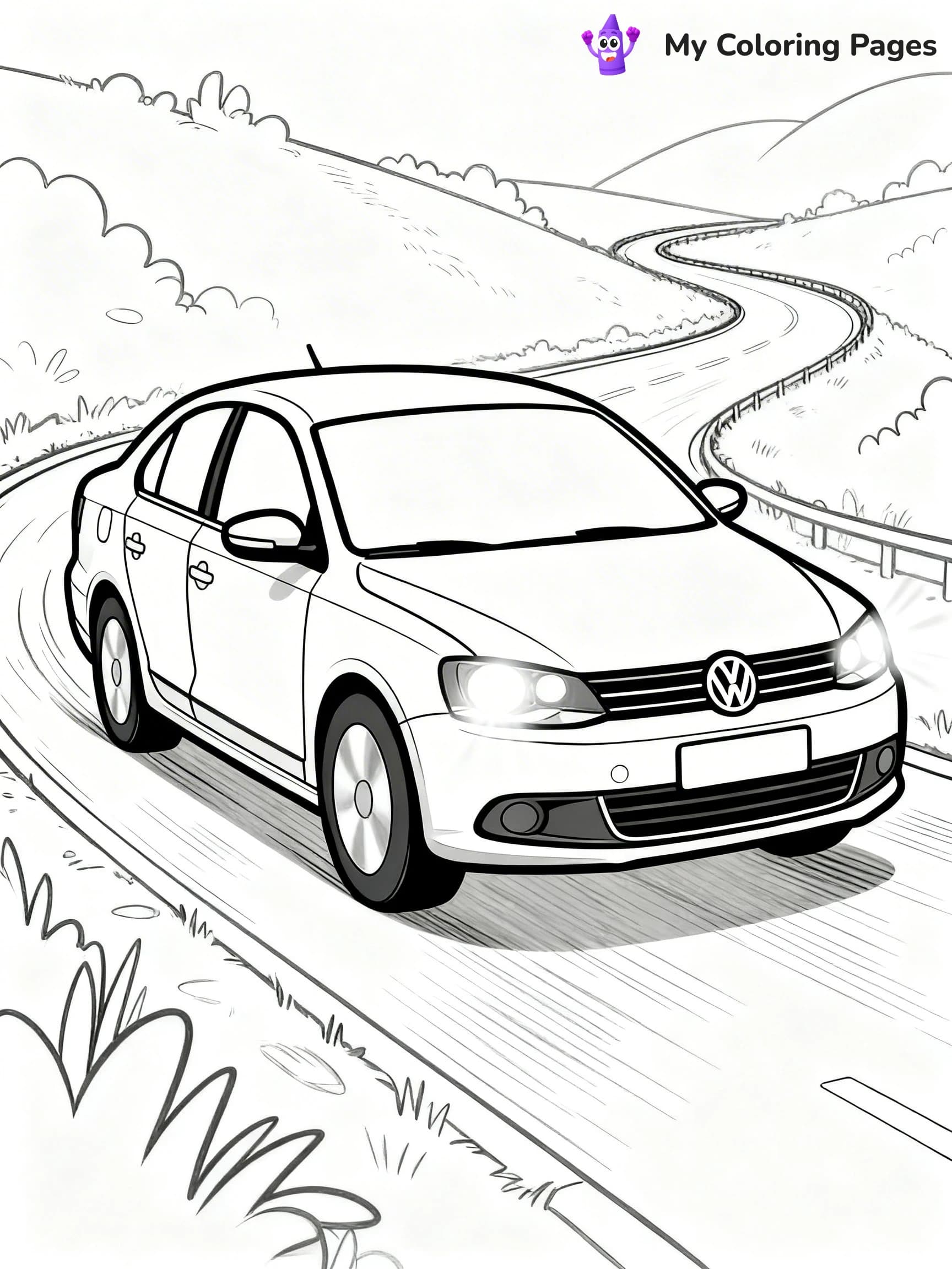 Volkswagen Coloring Pages - 5