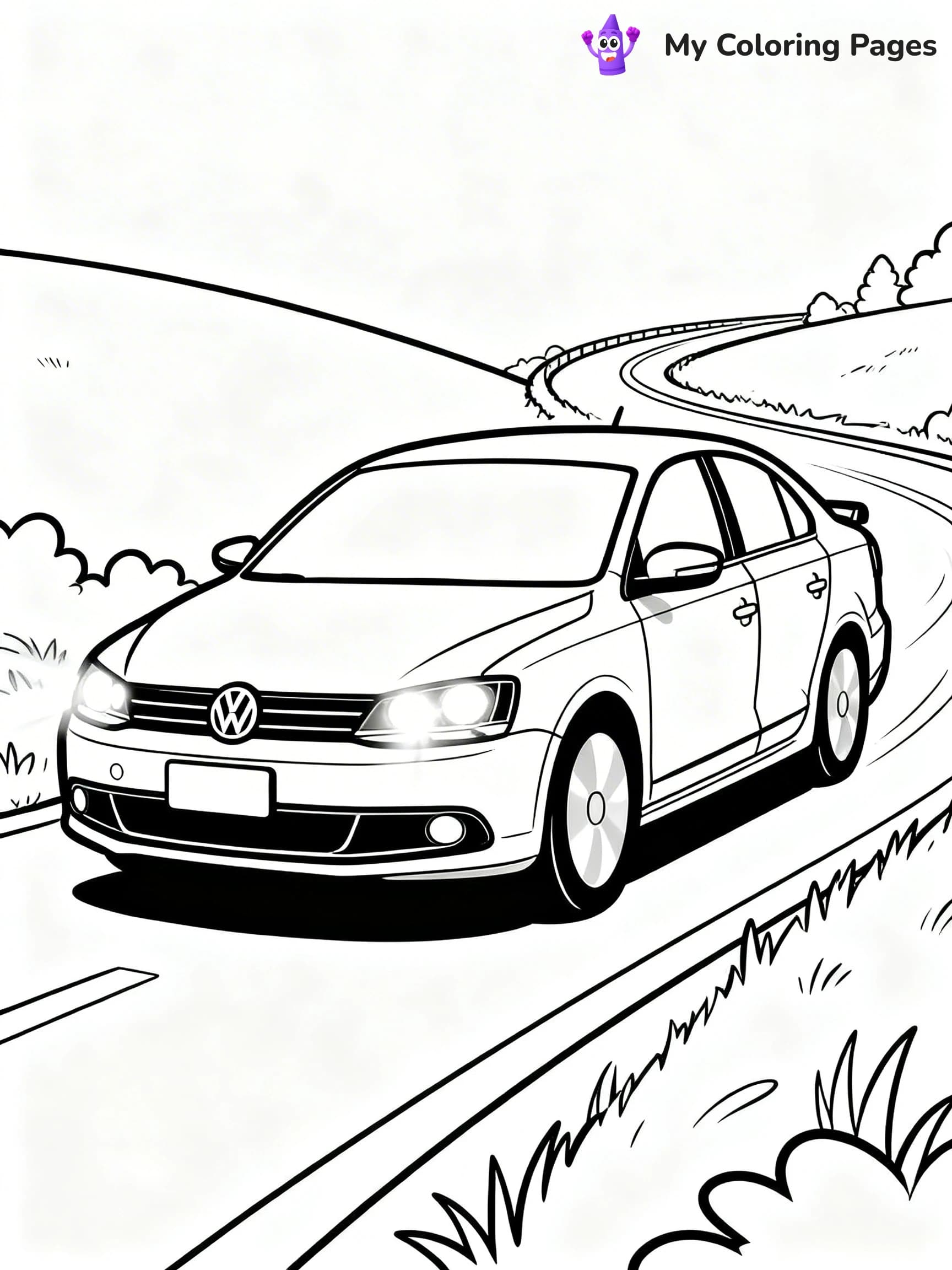 Volkswagen Coloring Pages - 4