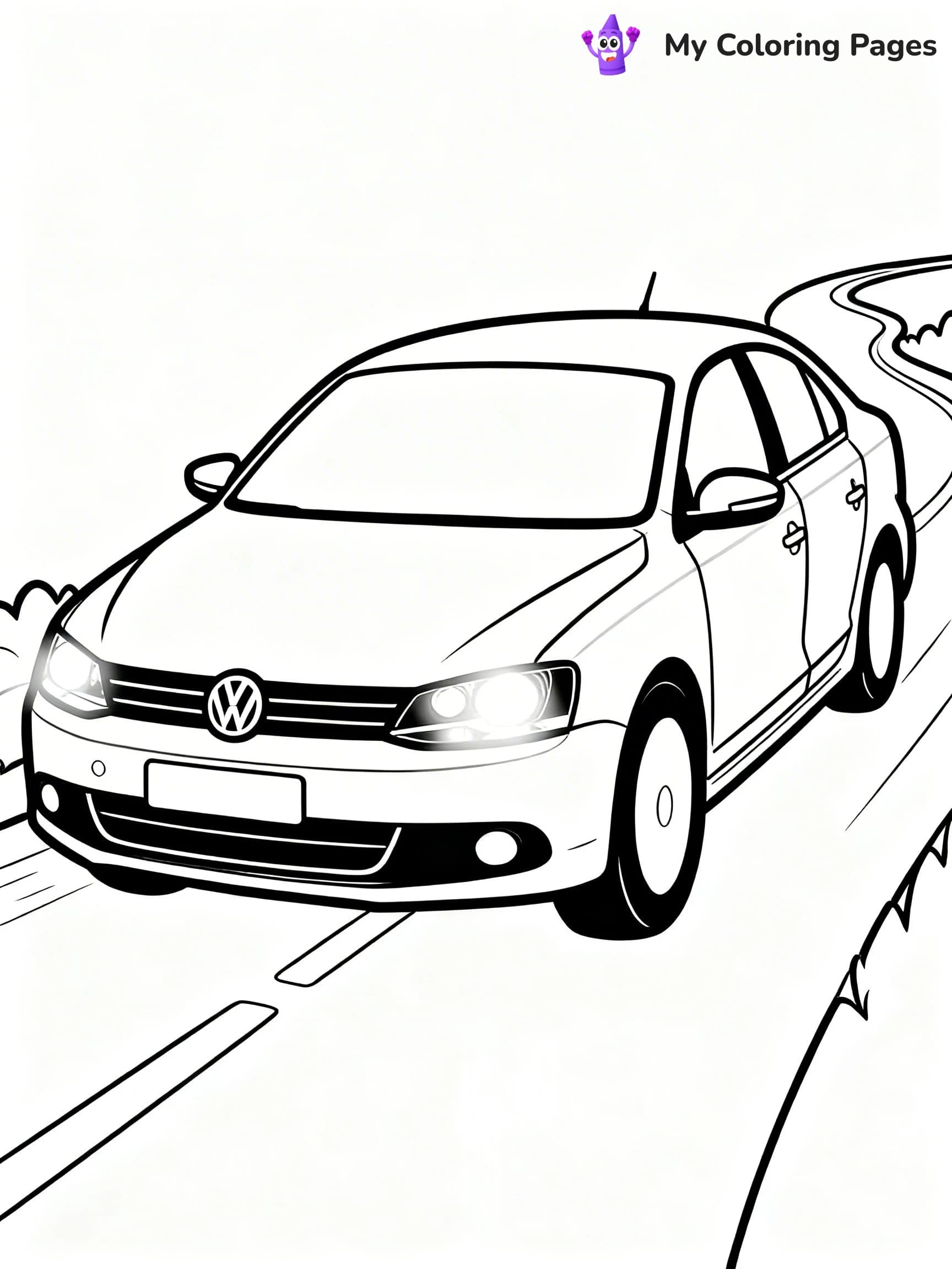 Volkswagen Coloring Pages - 3