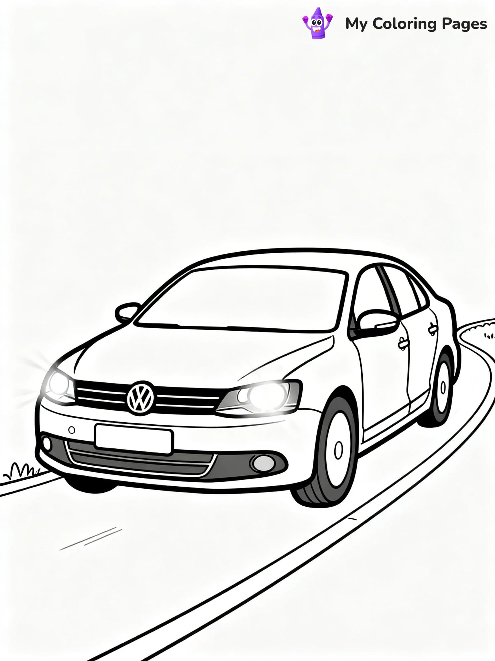 Volkswagen Coloring Pages - 2