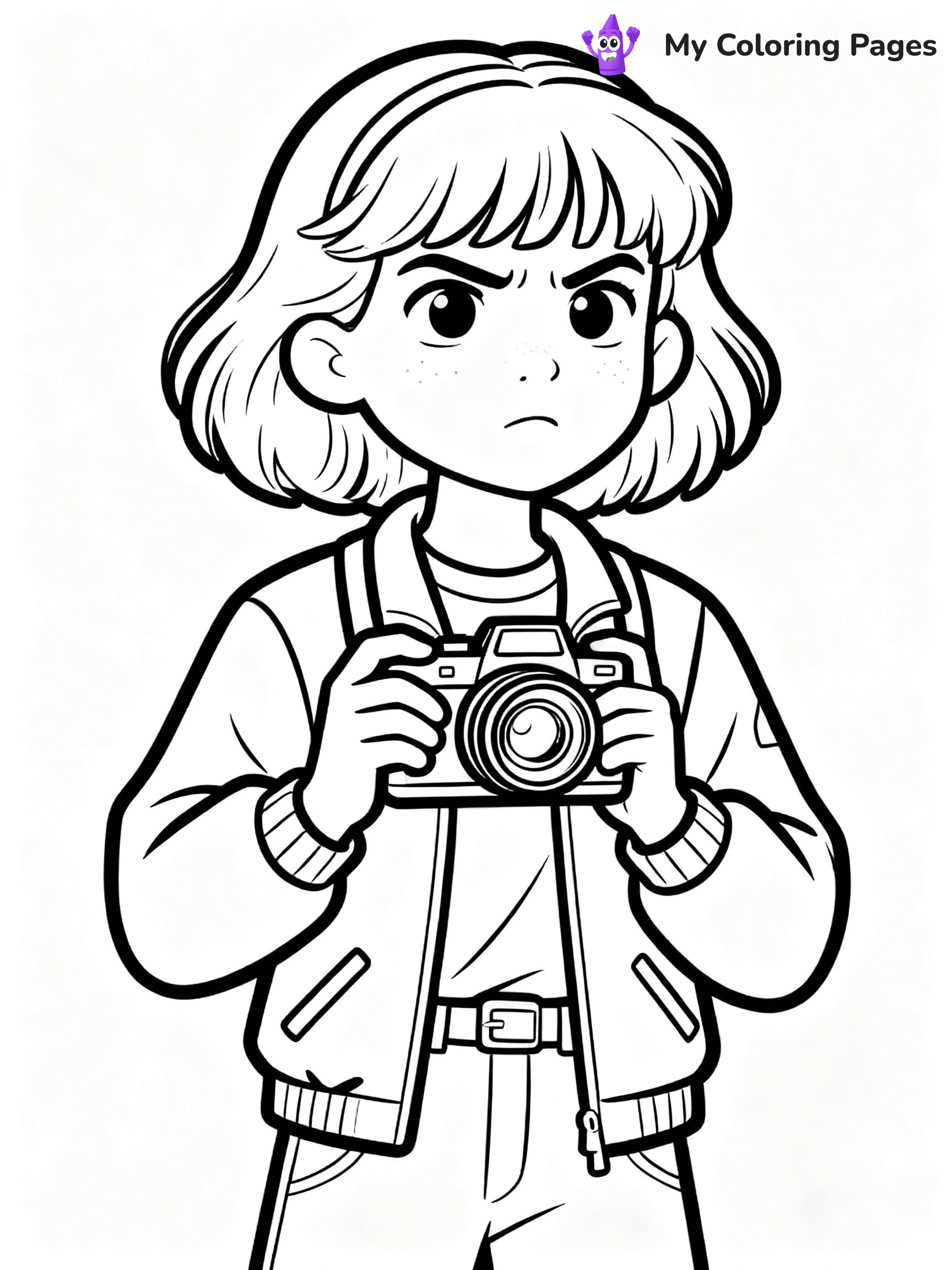 Stranger Things Coloring Pages - 17