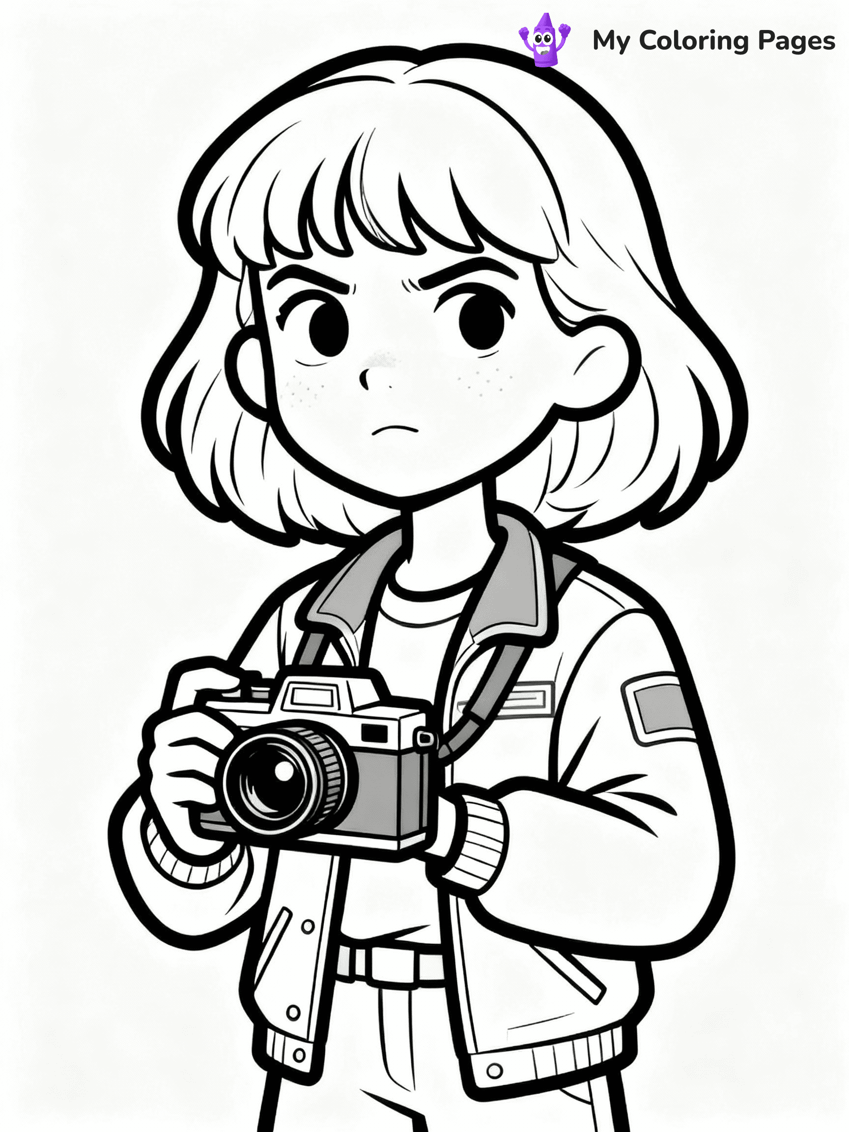 Stranger Things Coloring Pages - 16