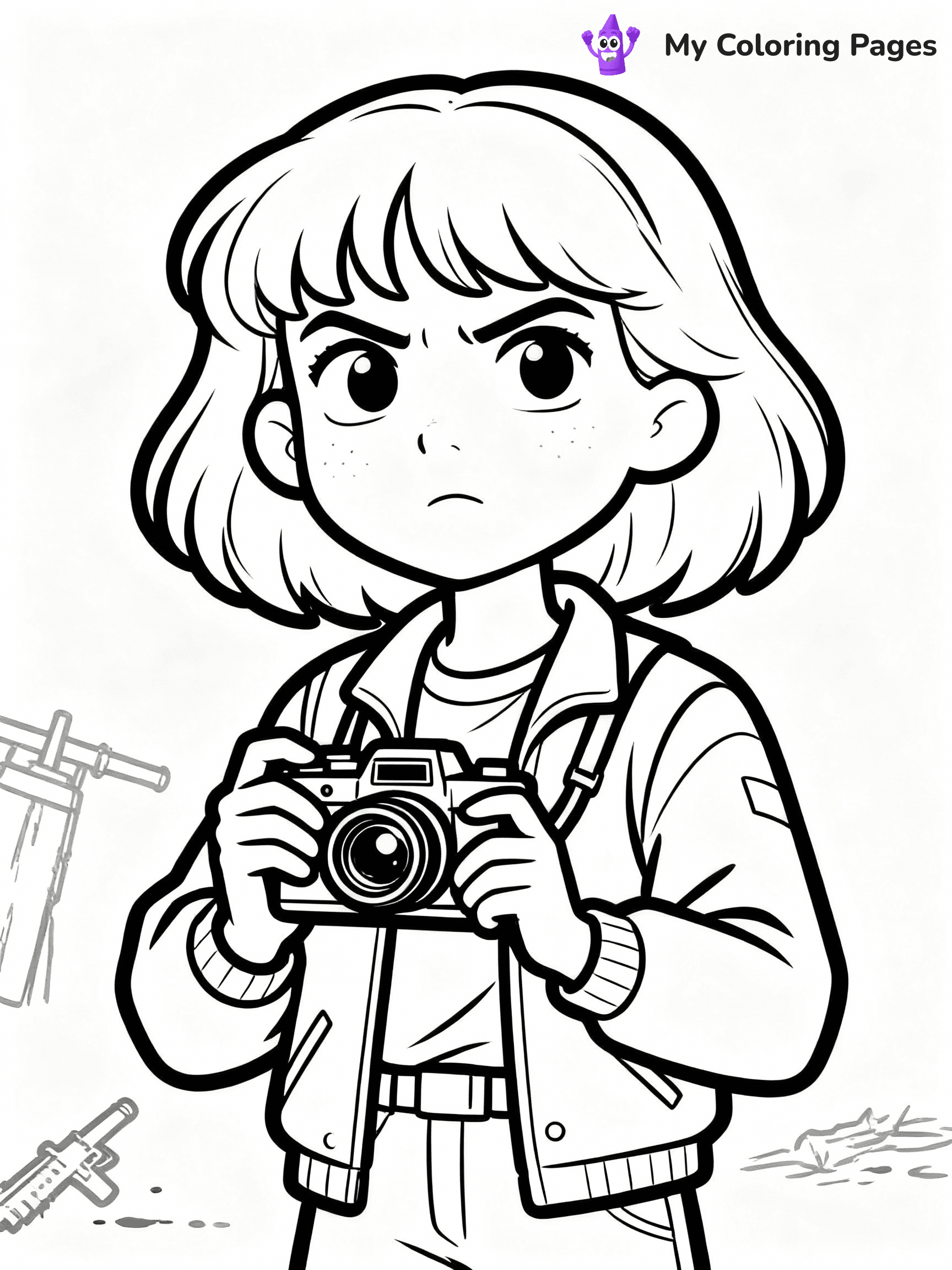 Stranger Things Coloring Pages - 14