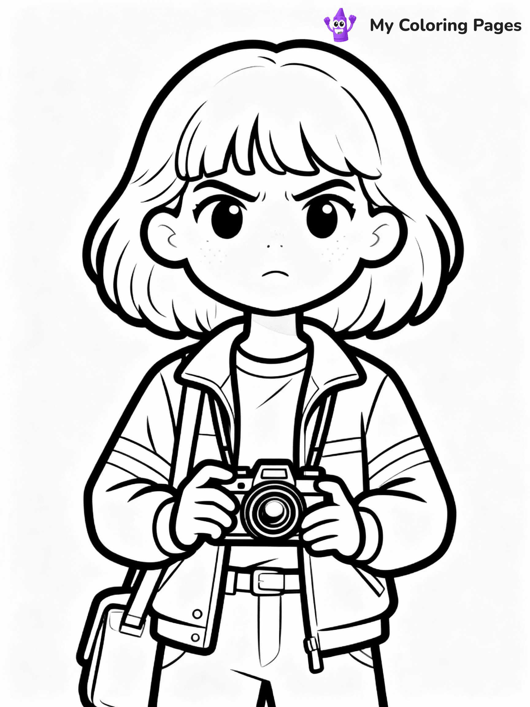 Stranger Things Coloring Pages - 13