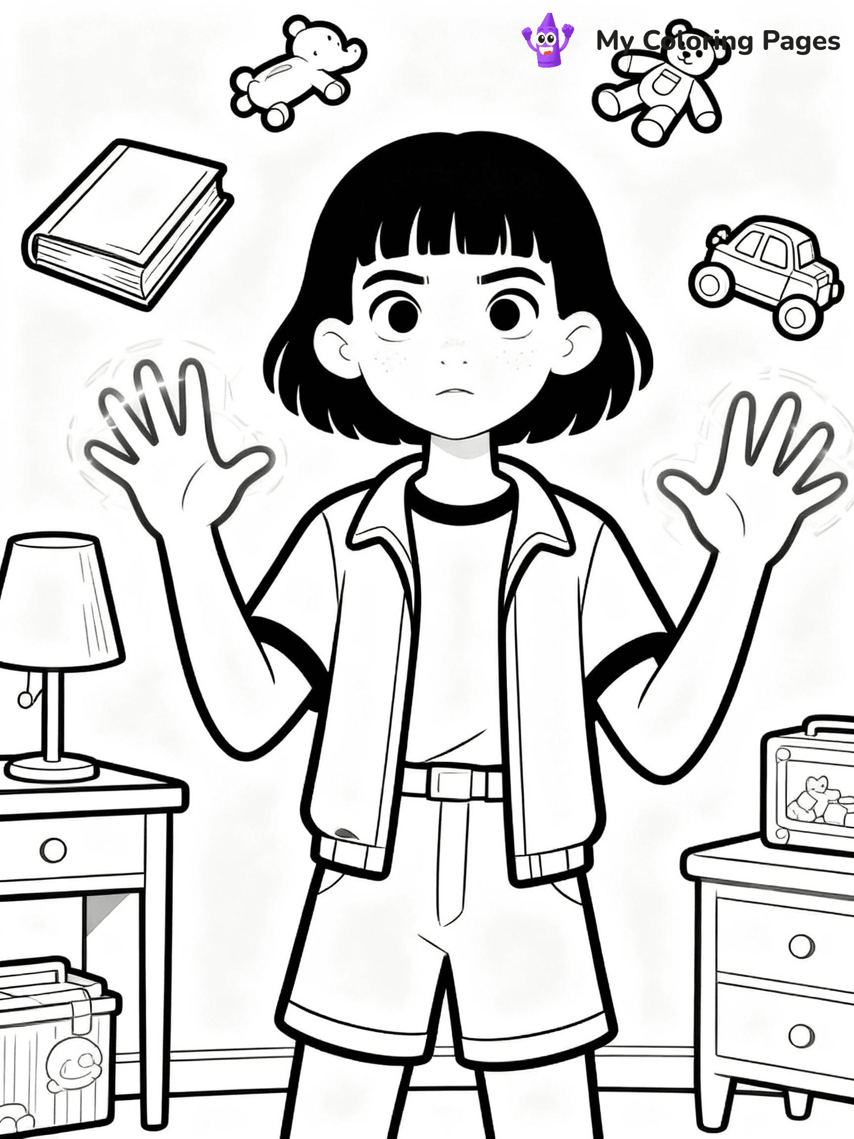 Stranger Things Coloring Pages - 5
