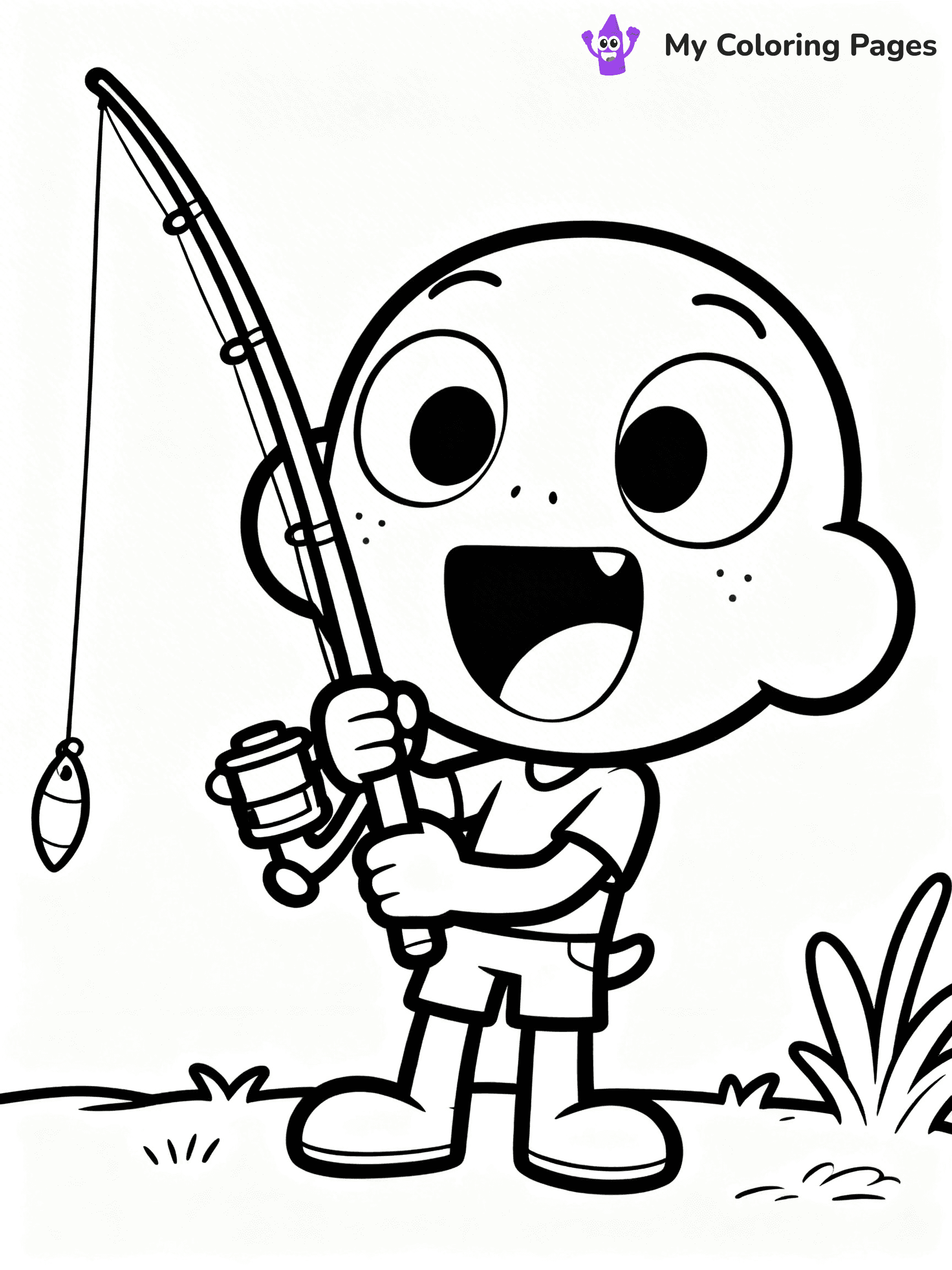 Gumball Coloring Pages - 24