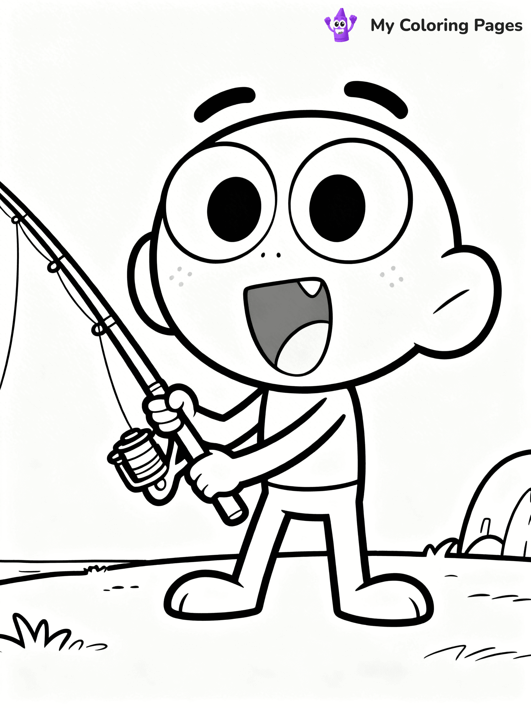 Gumball Coloring Pages - 19