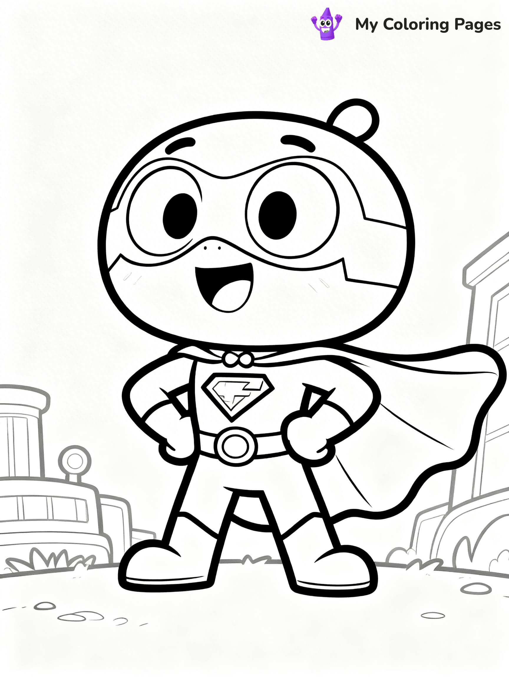 Gumball Coloring Pages - 3