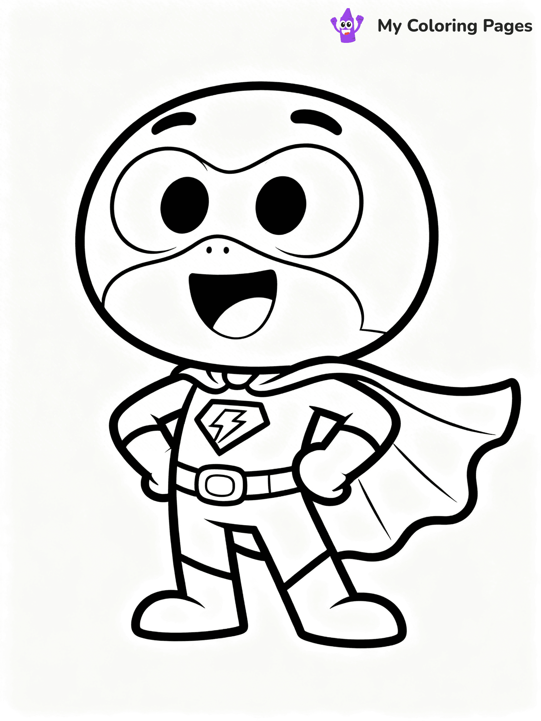 Gumball Coloring Pages - 2