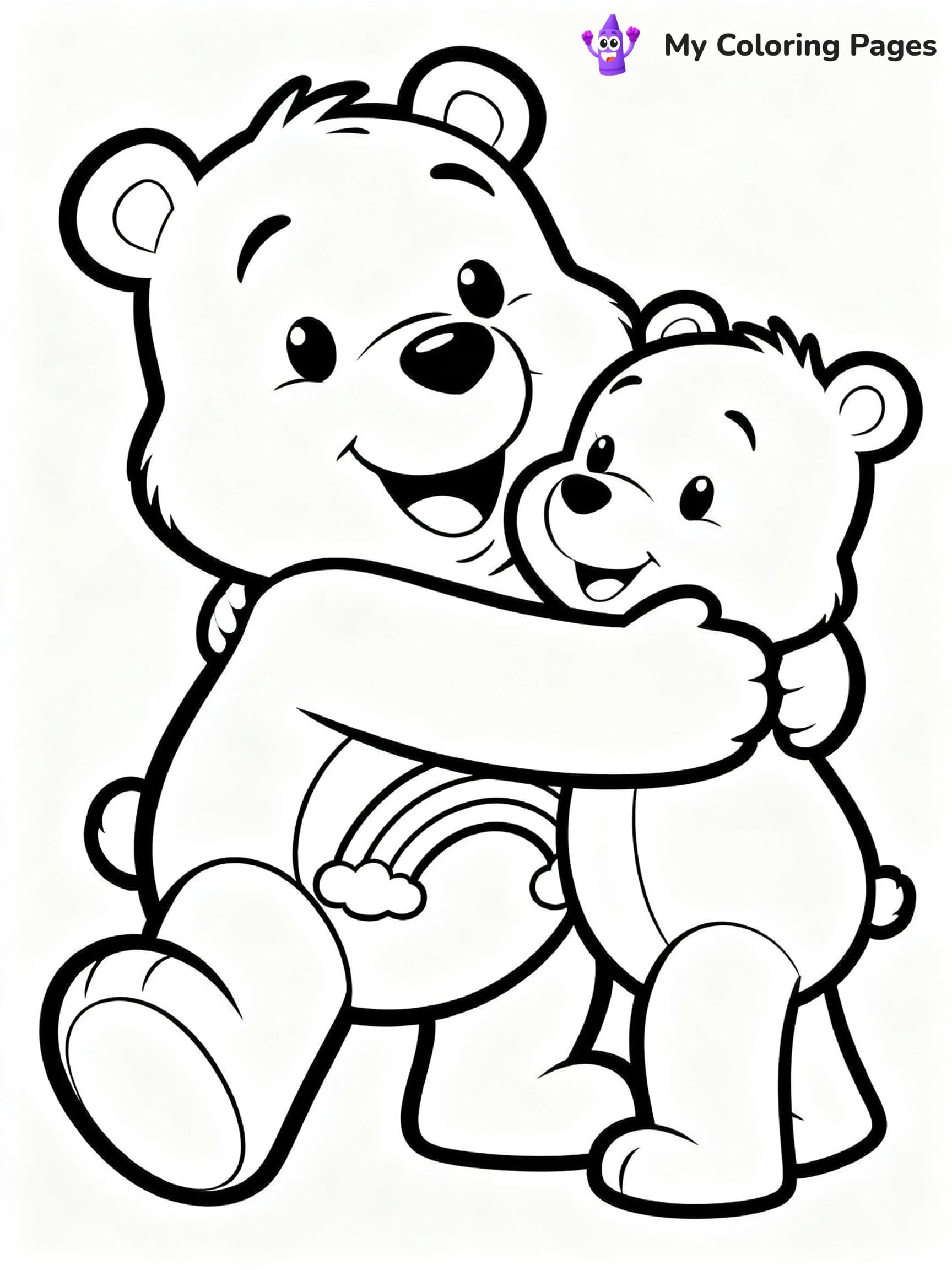 Cheer Bear Coloring Pages - 21