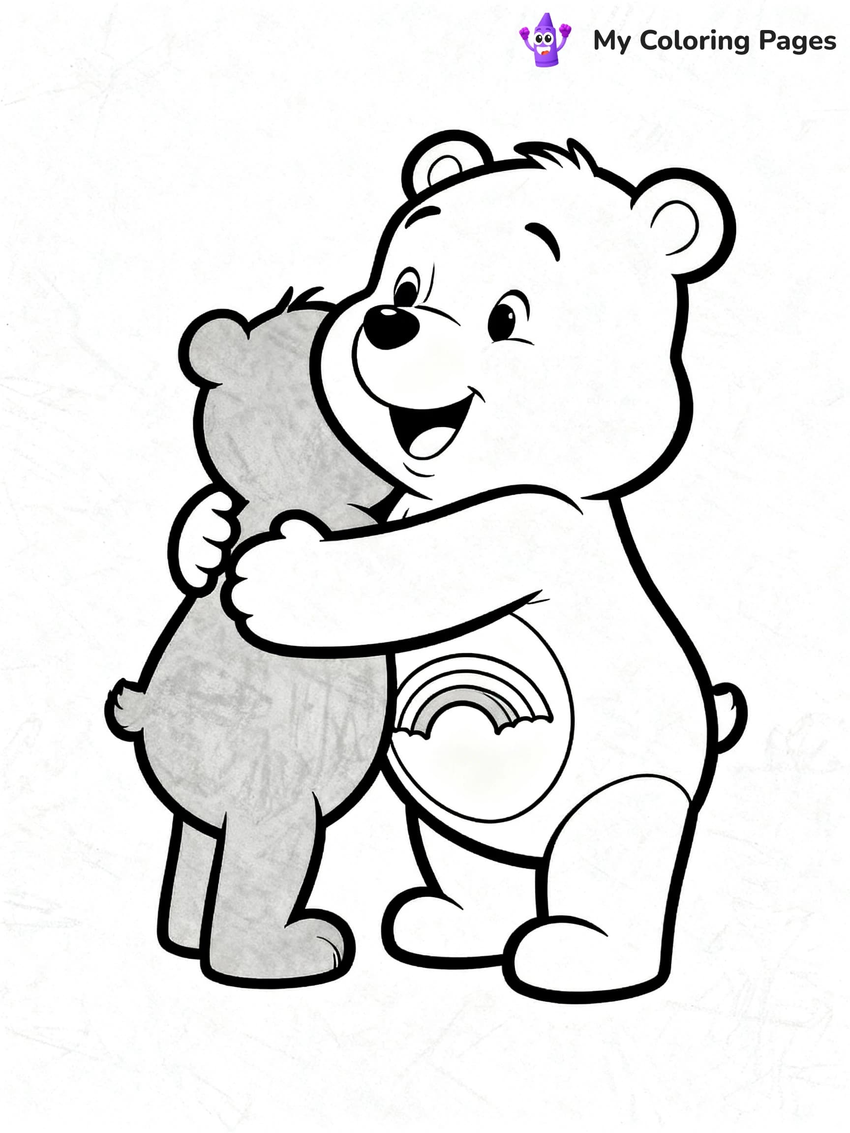 Cheer Bear Coloring Pages - 17