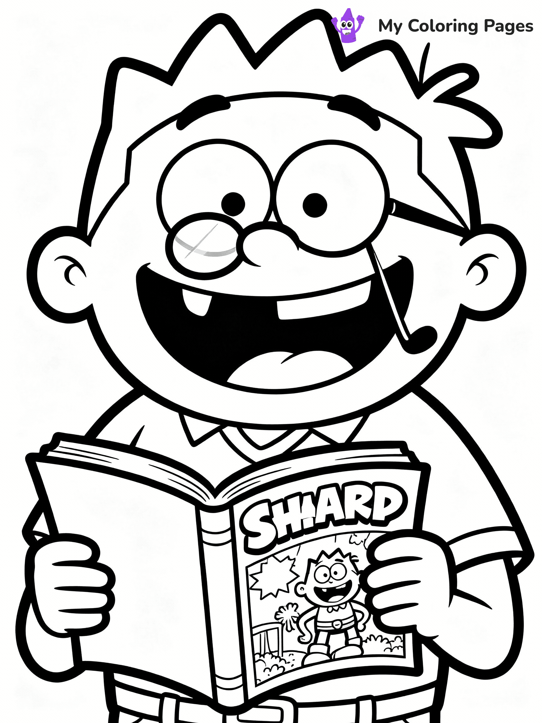 Captain Underpants Coloring Pages - 16