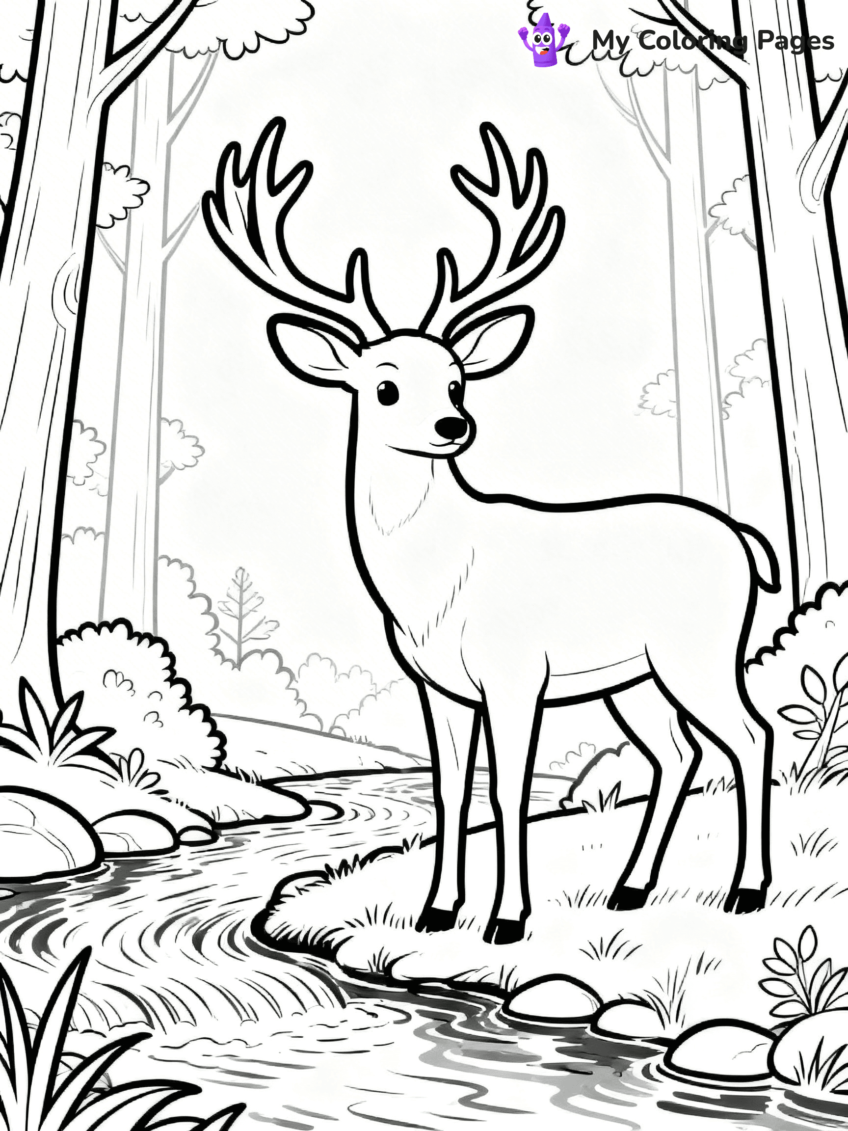 Forest Coloring Pages - 108