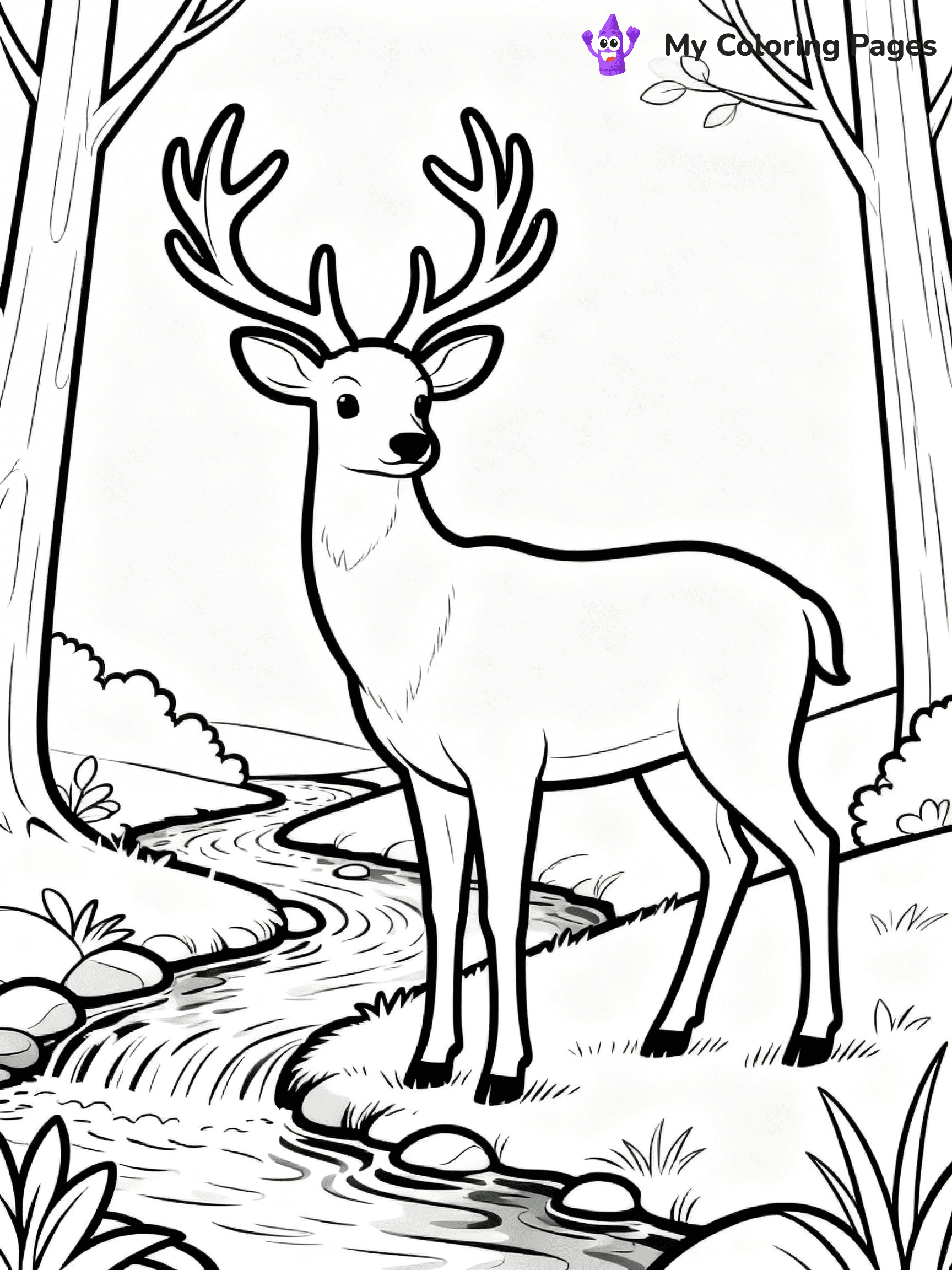 Forest Coloring Pages - 107