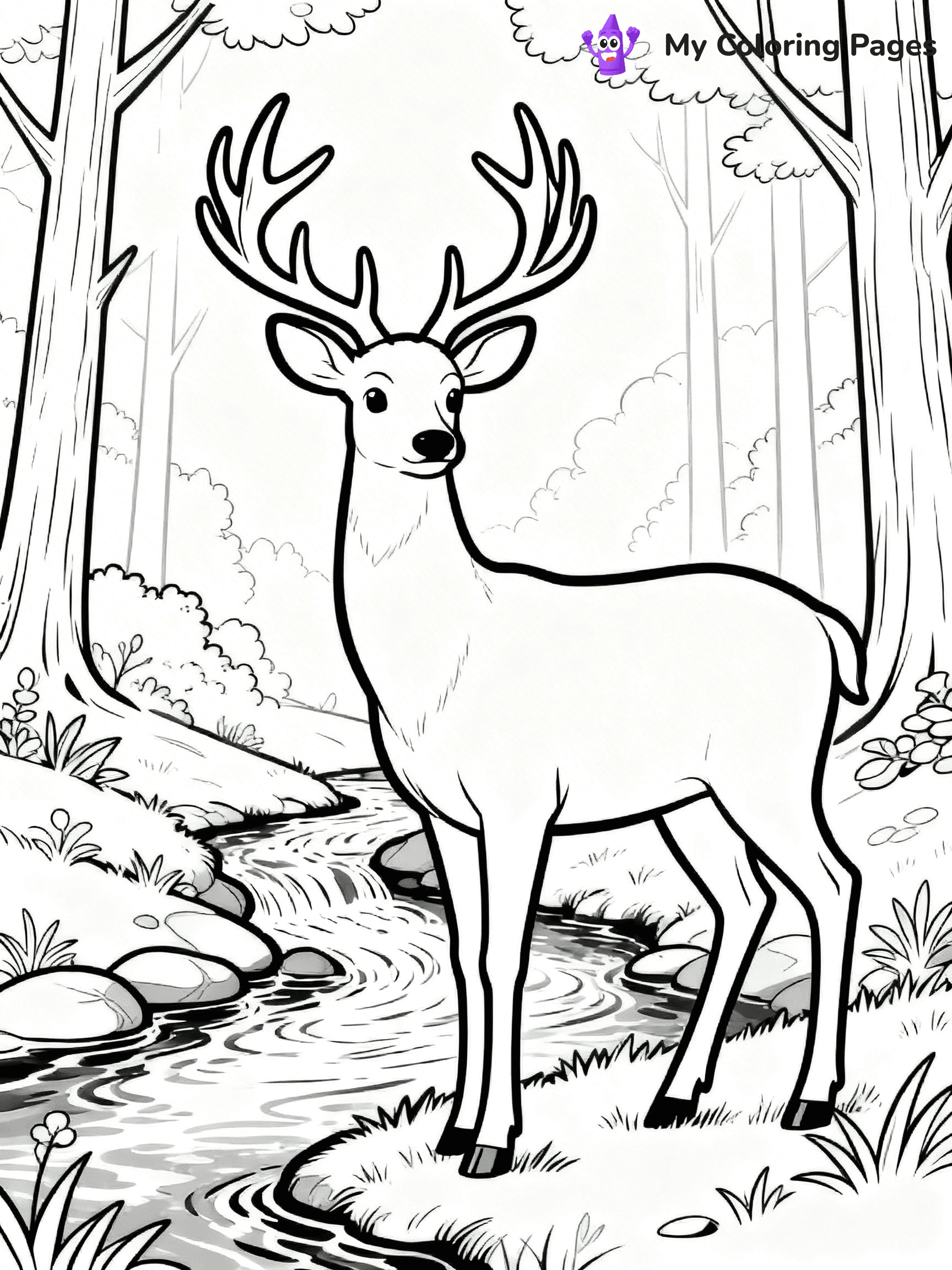 Forest Coloring Pages - 105