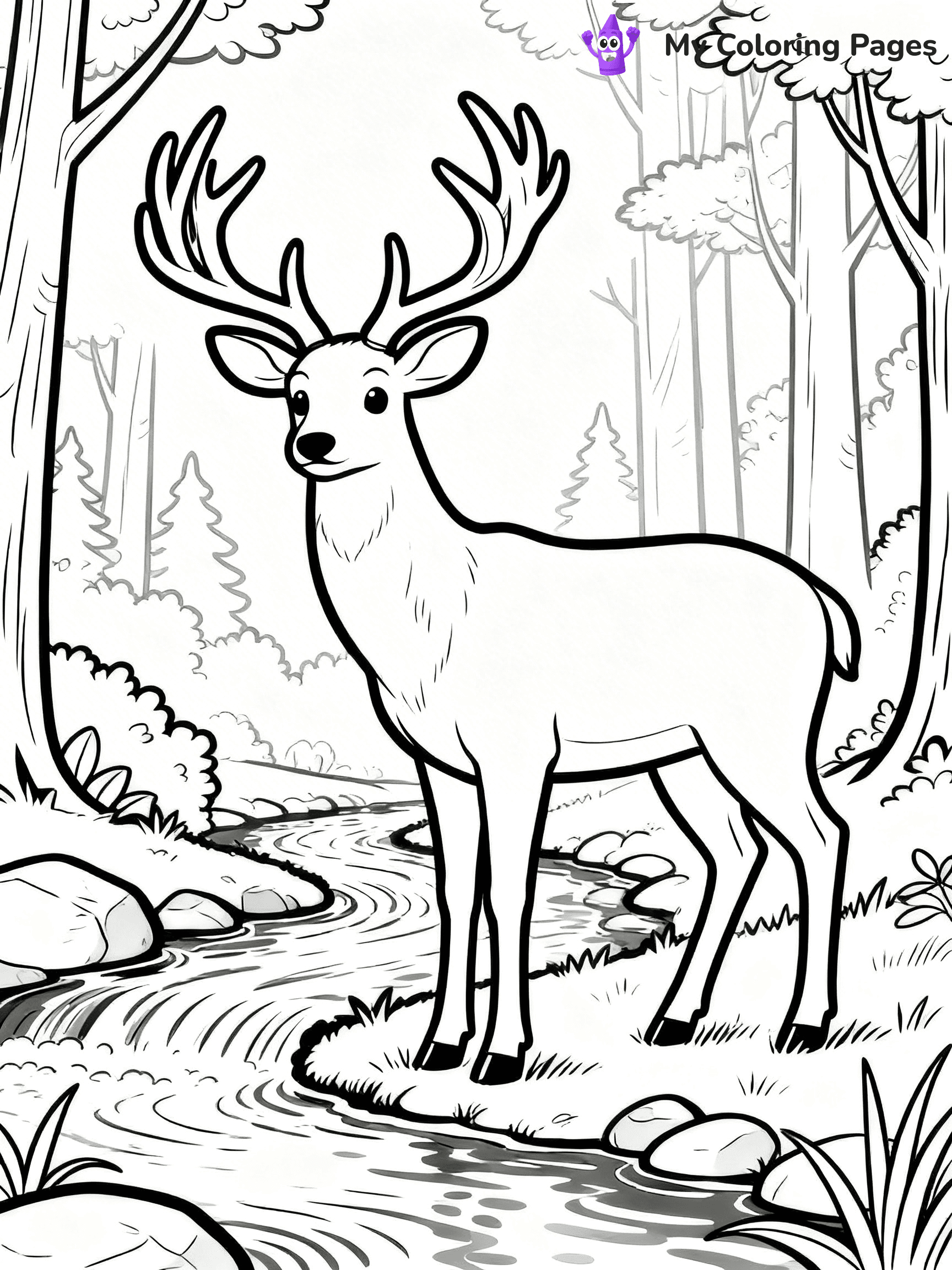Forest Coloring Pages - 103
