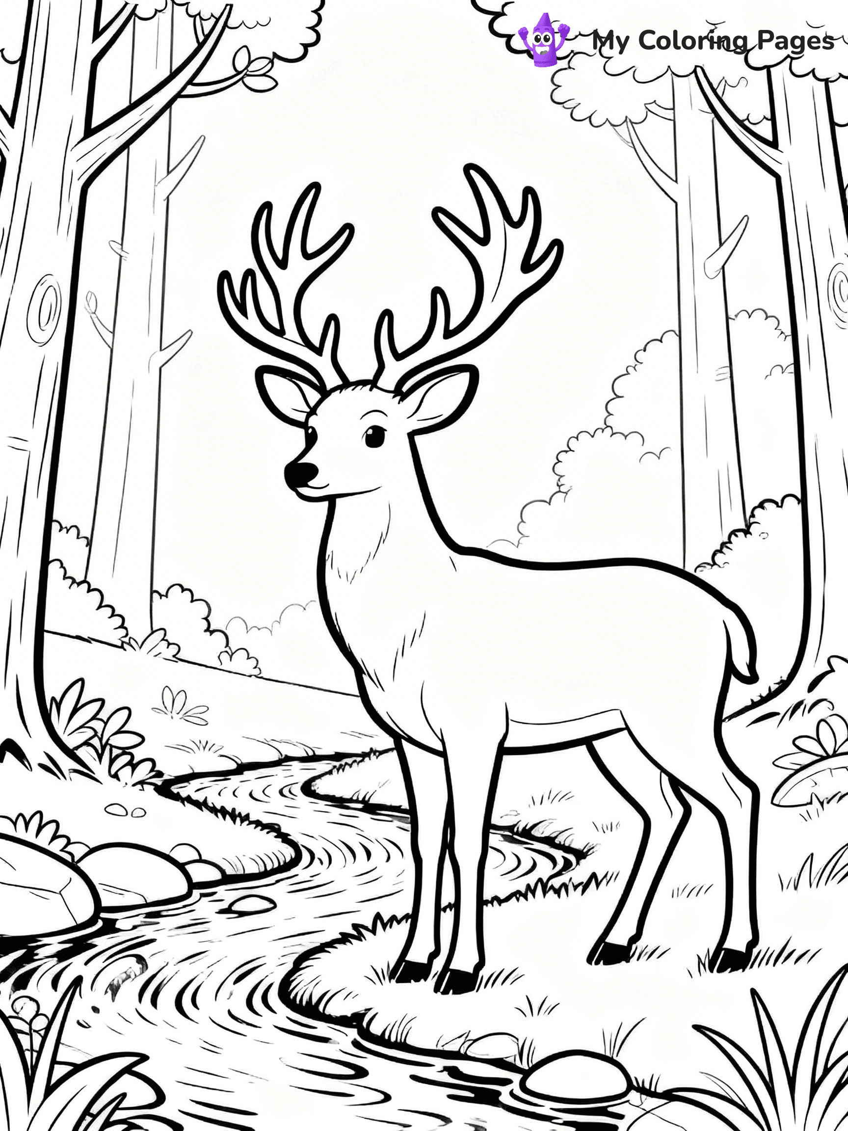 Forest Coloring Pages - 102