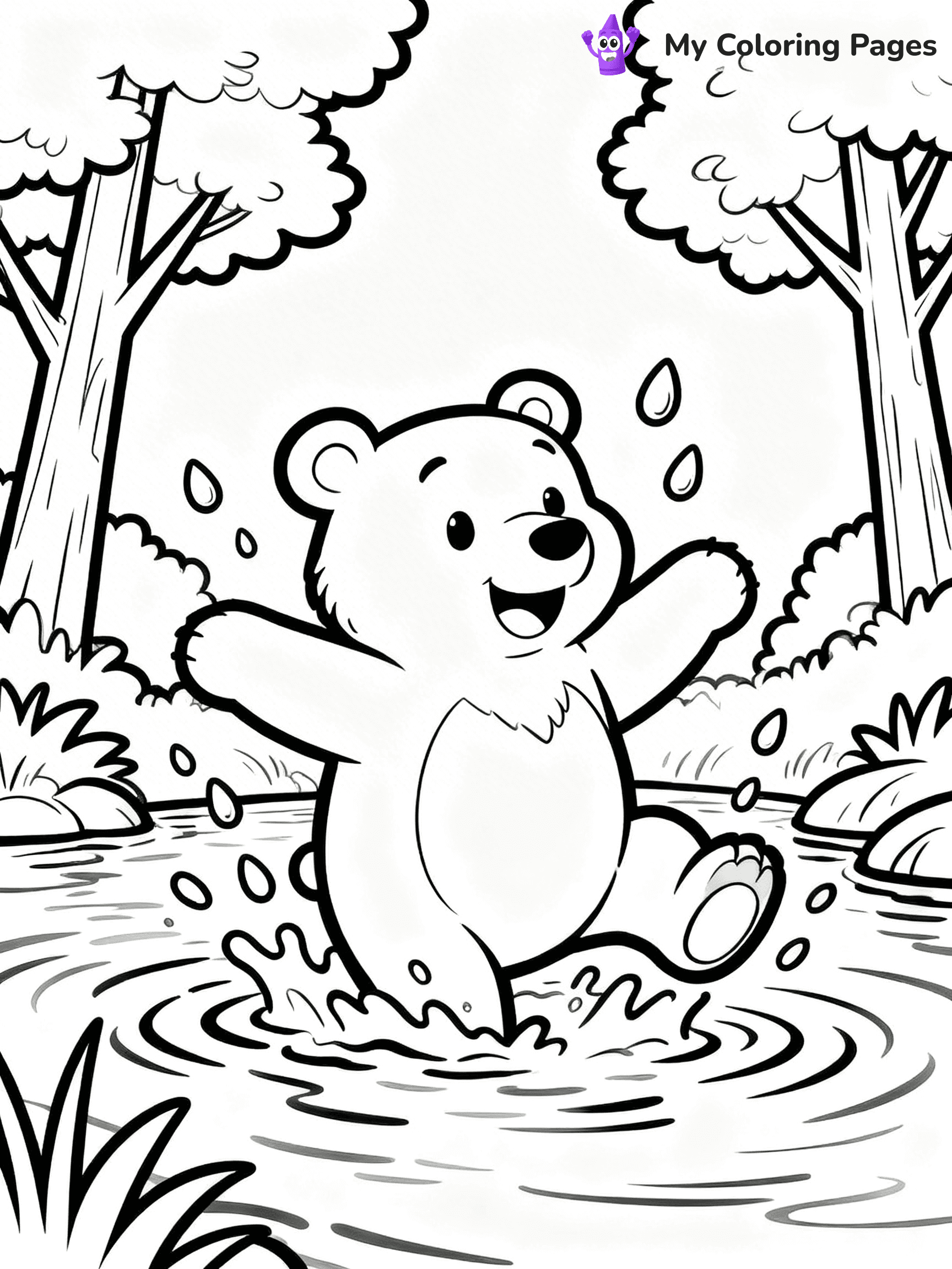 Forest Coloring Pages - 46
