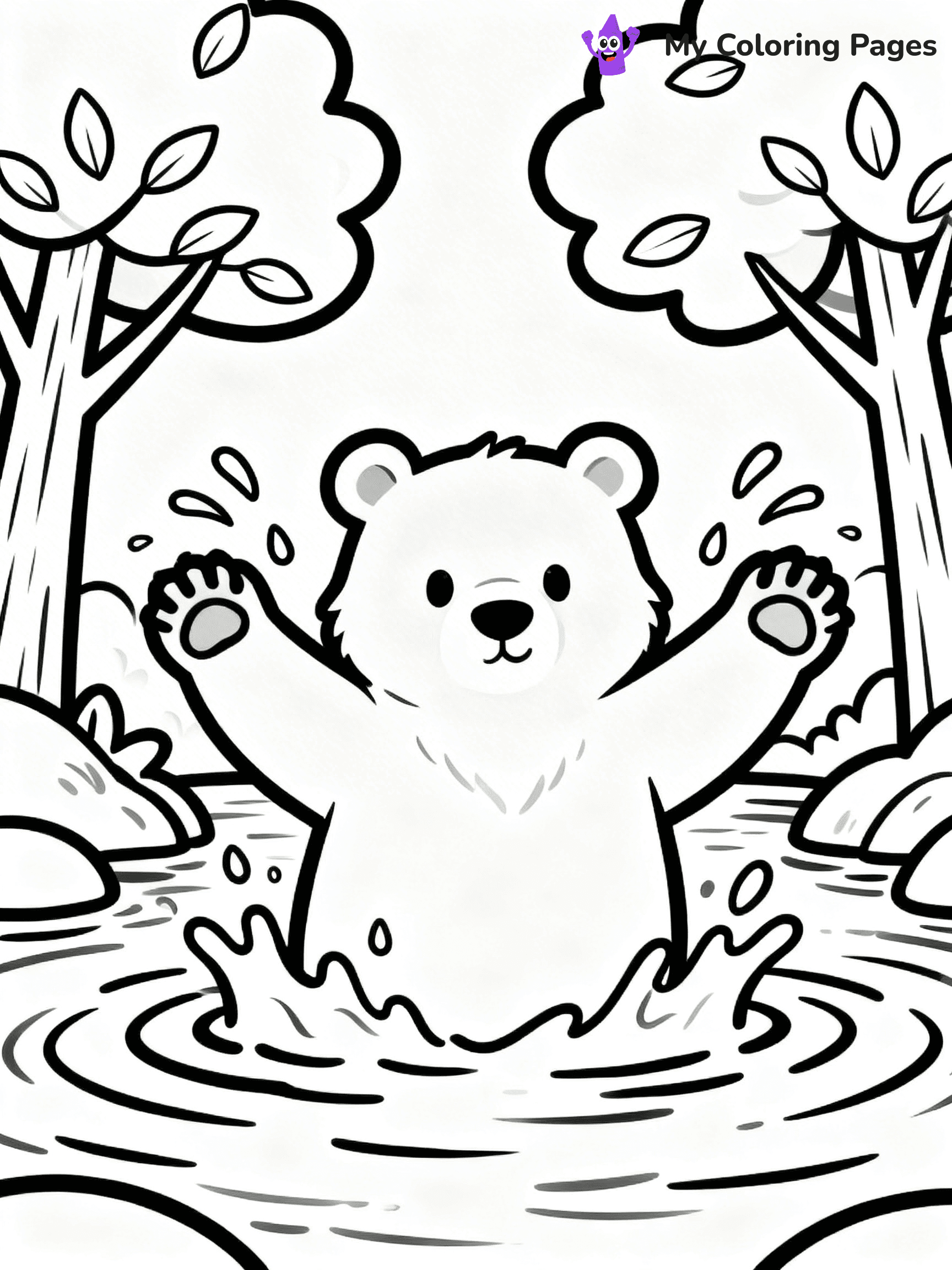 Forest Coloring Pages - 45