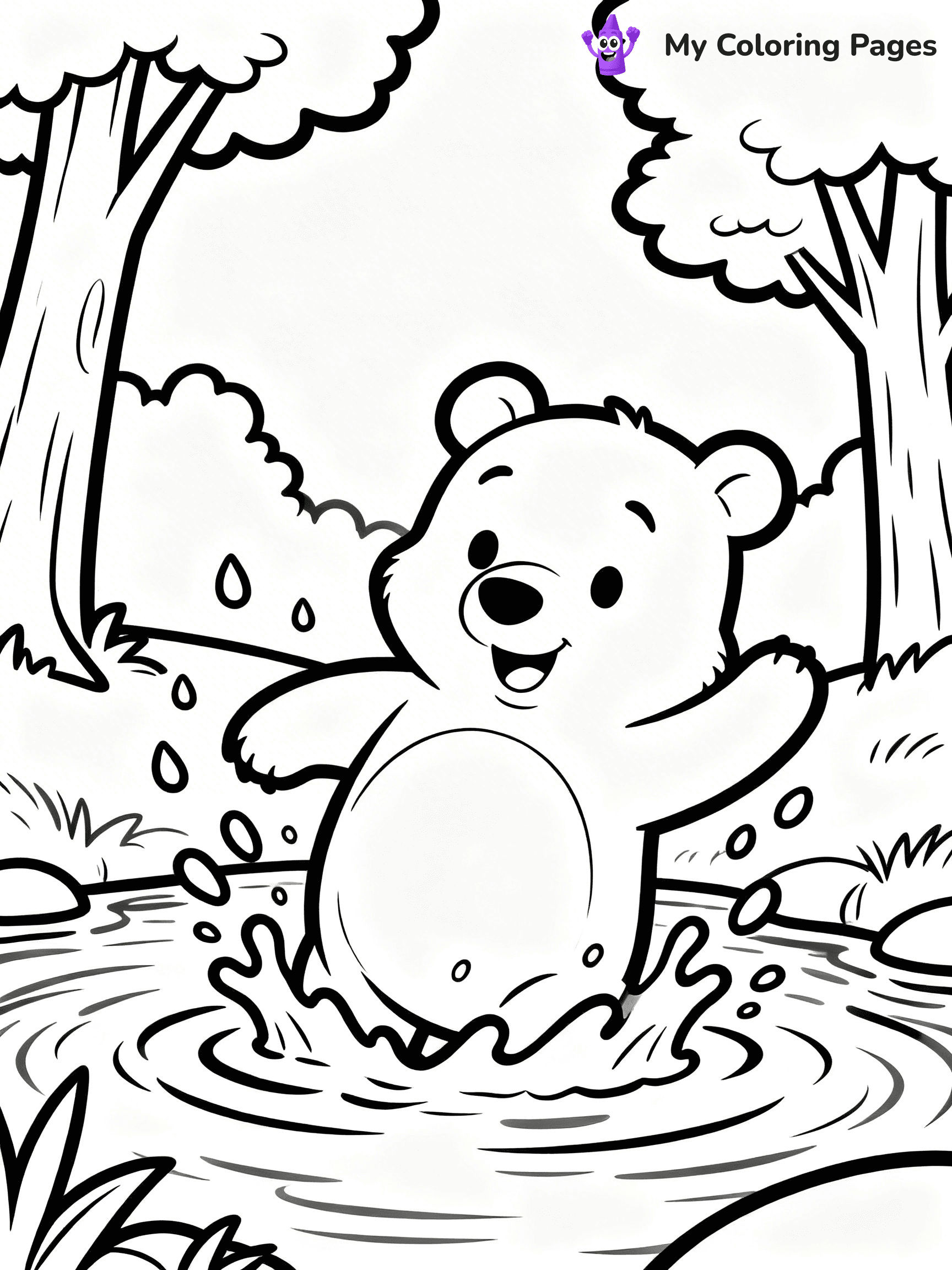 Forest Coloring Pages - 44