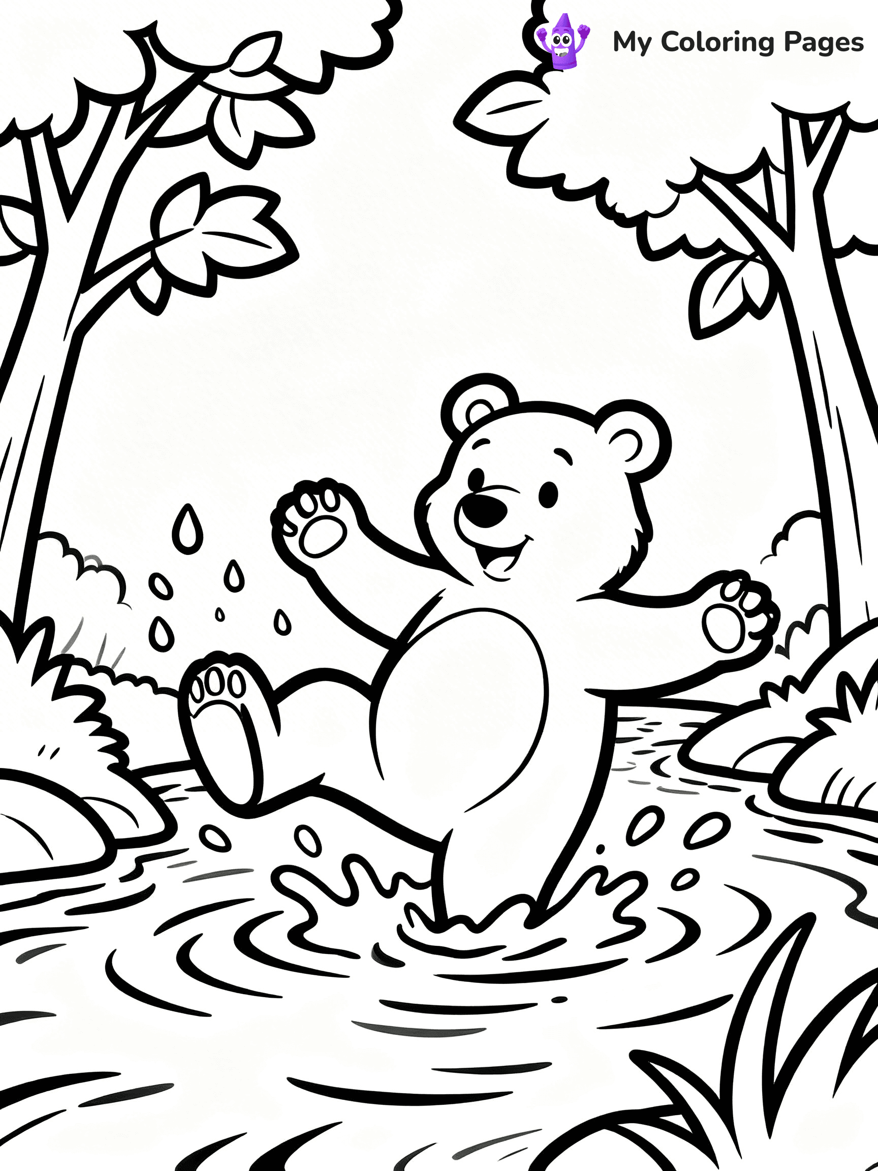 Forest Coloring Pages - 42