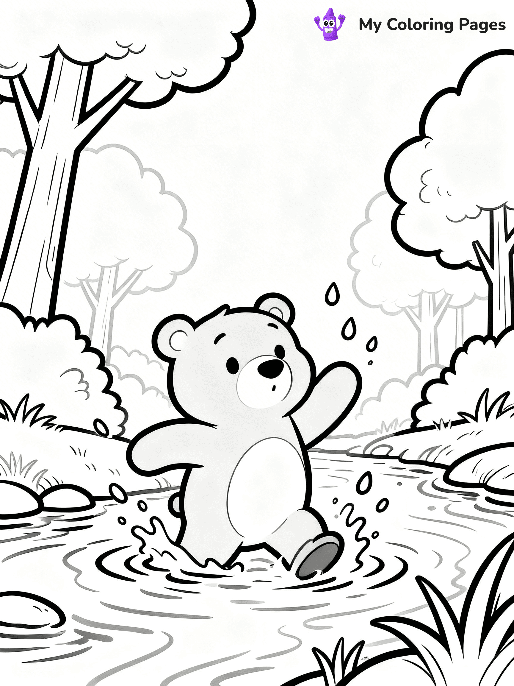Forest Coloring Pages - 41